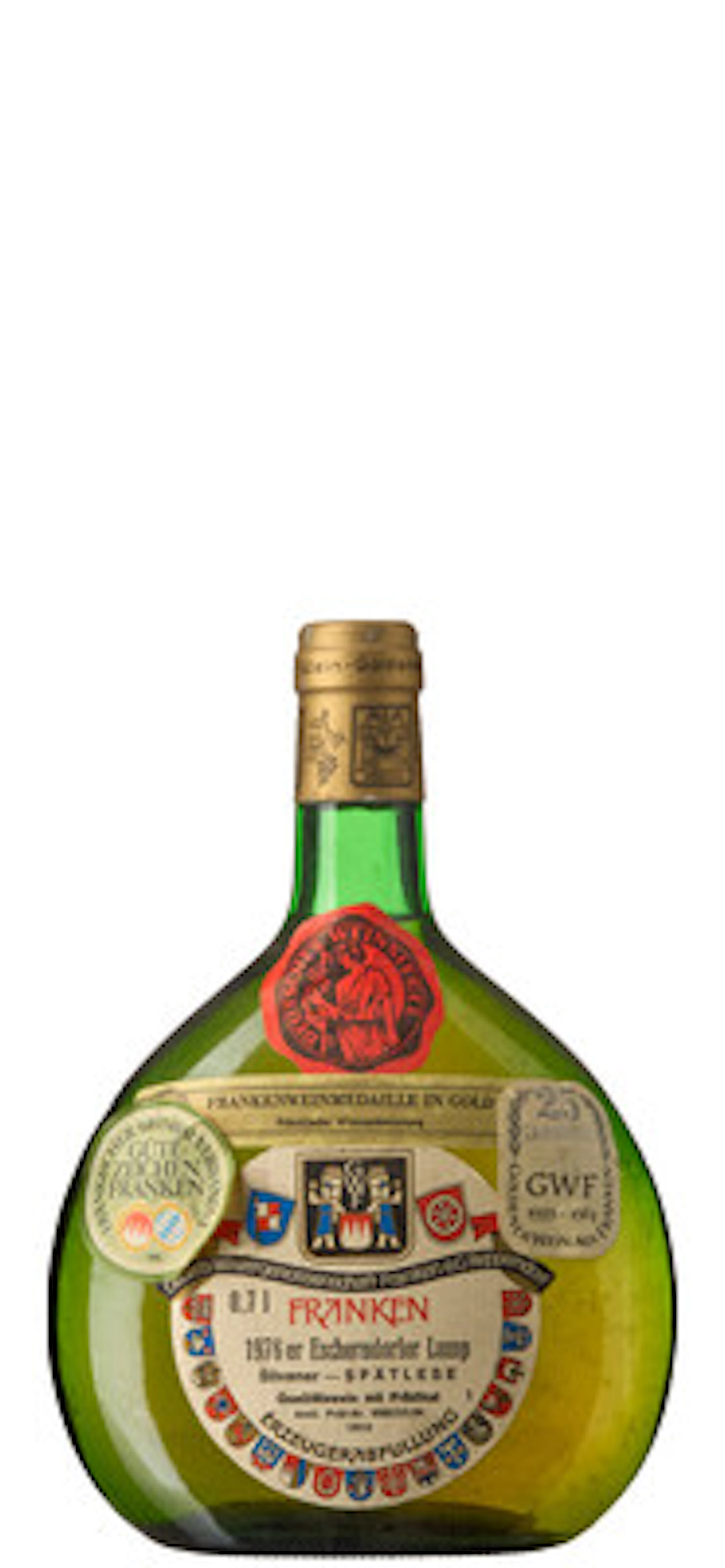 1 x Escherndorfer Lump Silvaner Spätlese 1976, Gebiets-Winzergenossenschaft