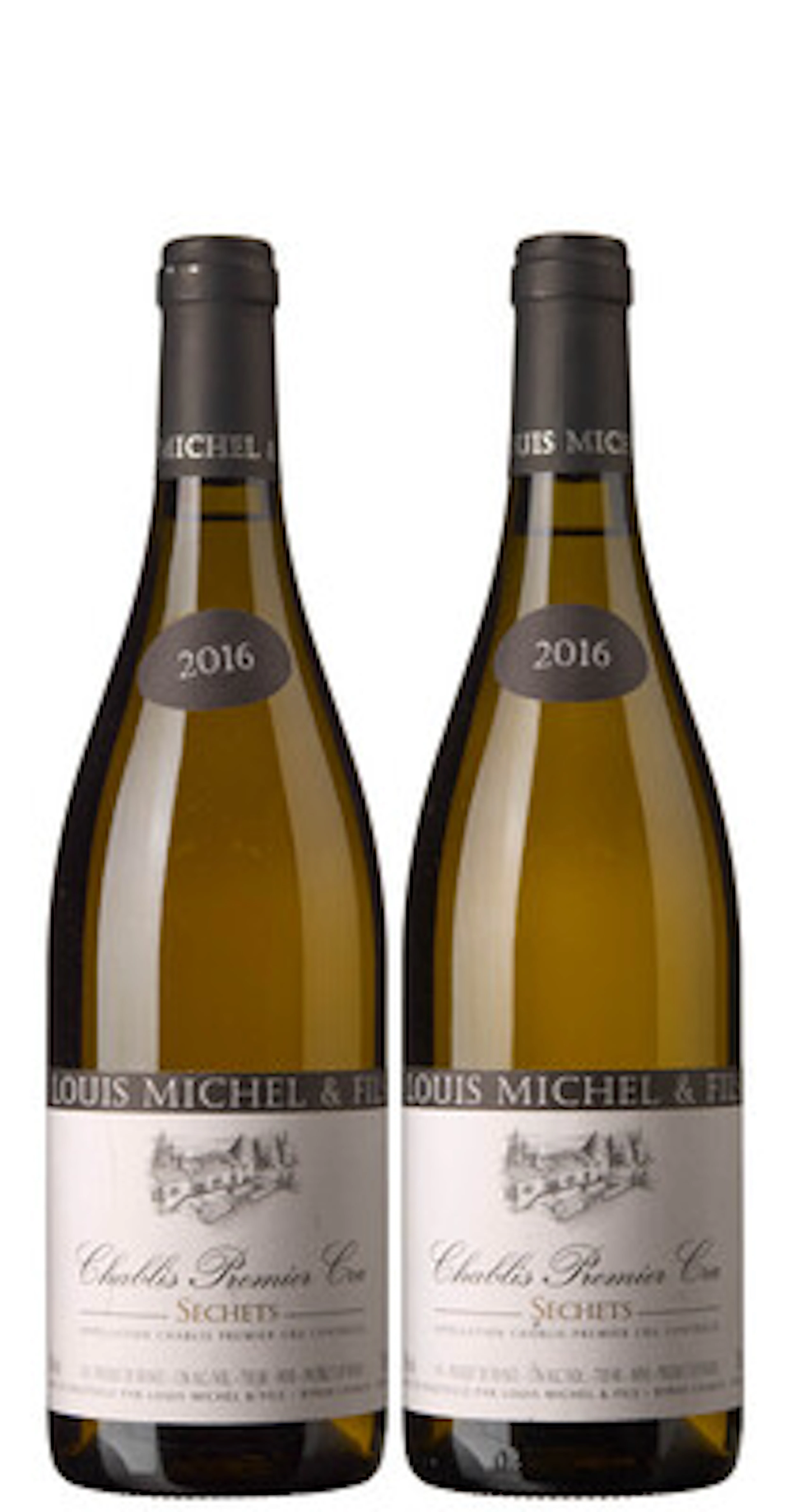 2 x Chablis 1er Cru Sechets 2016, Louis Michel & Fils