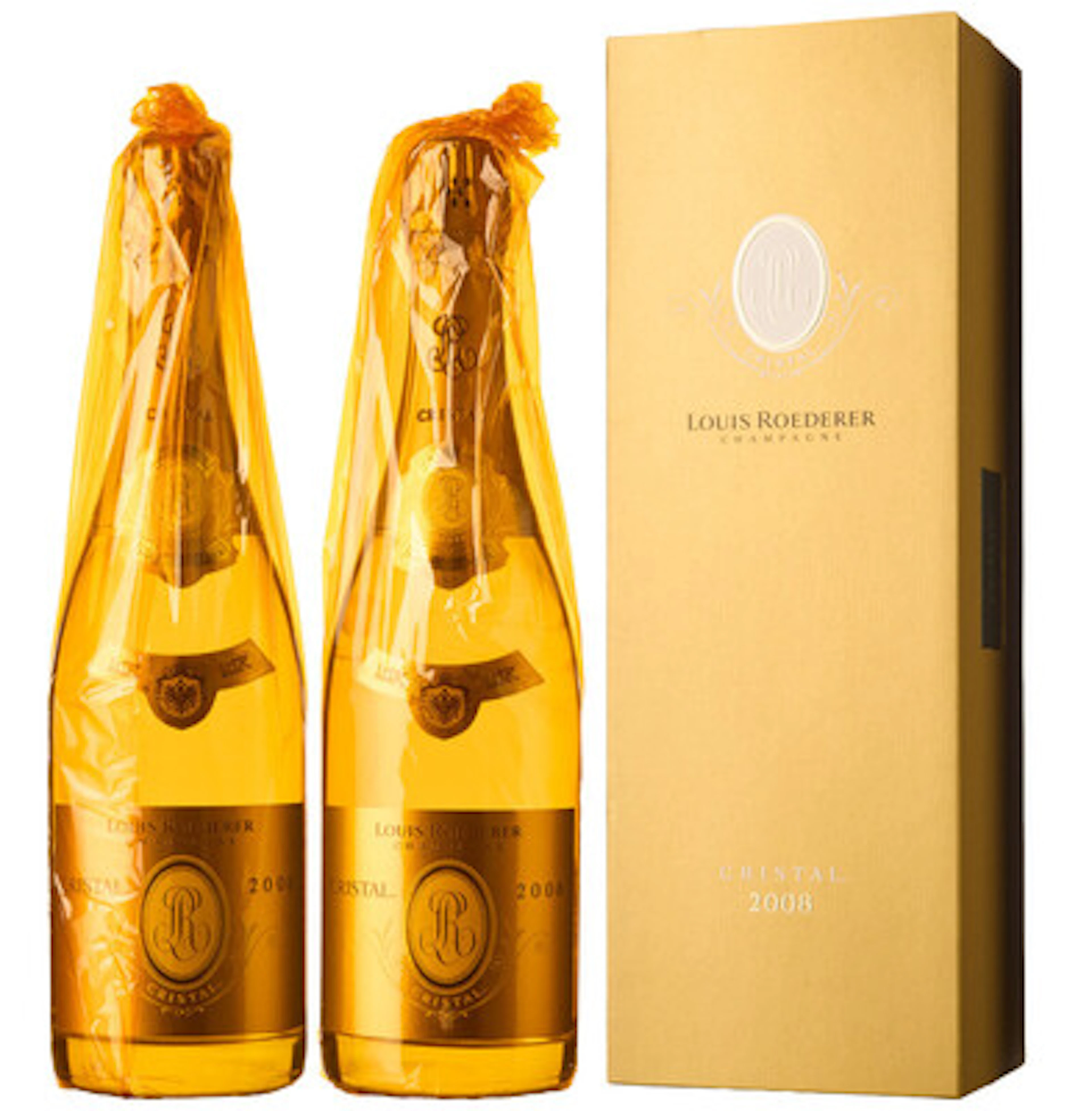 2 x Champagne Cristal Brut 2008, Louis Roederer (OCB)