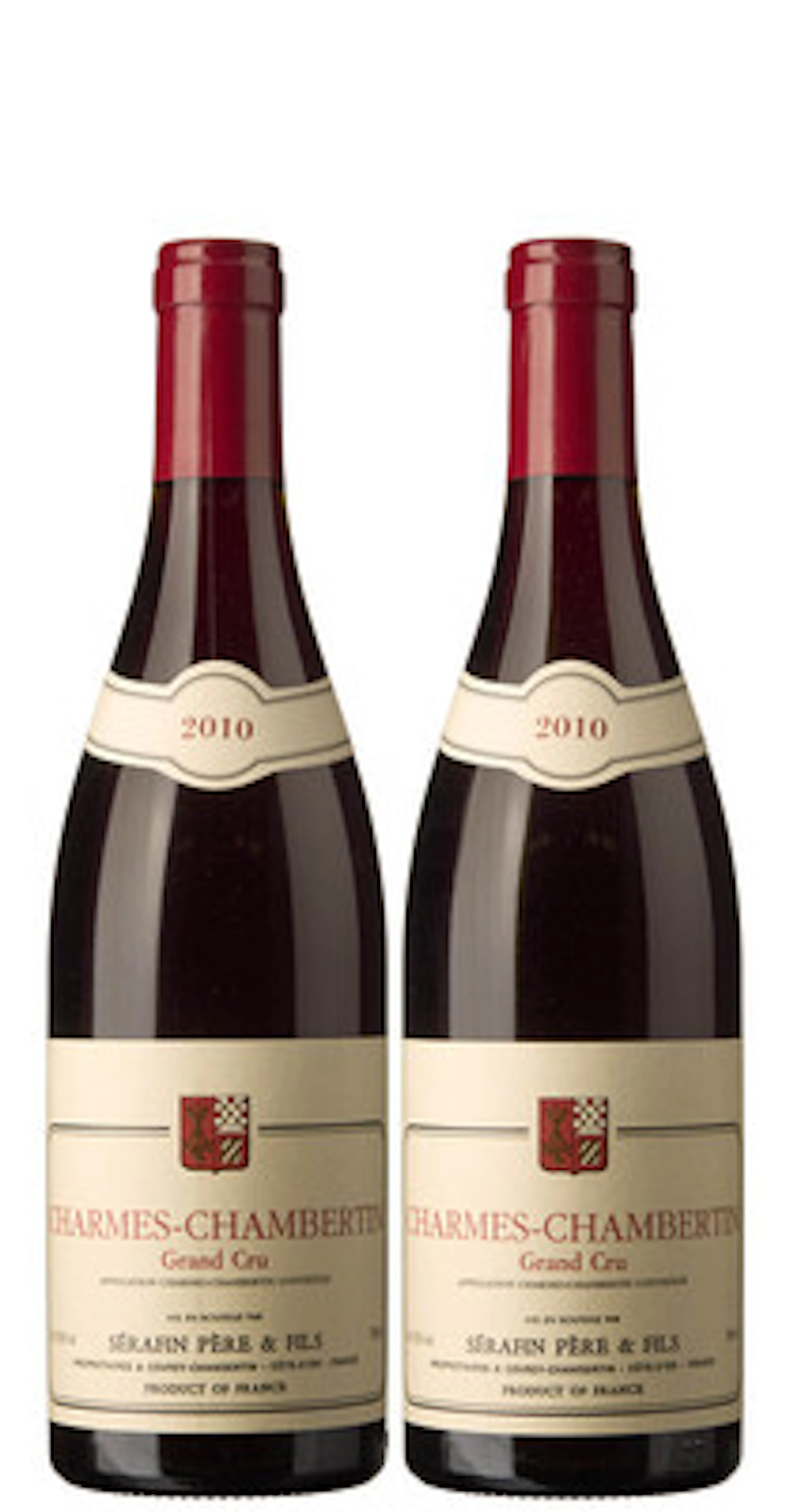 2 x Charmes-Chambertin Grand Cru 2010, Serafin Pere & Fils