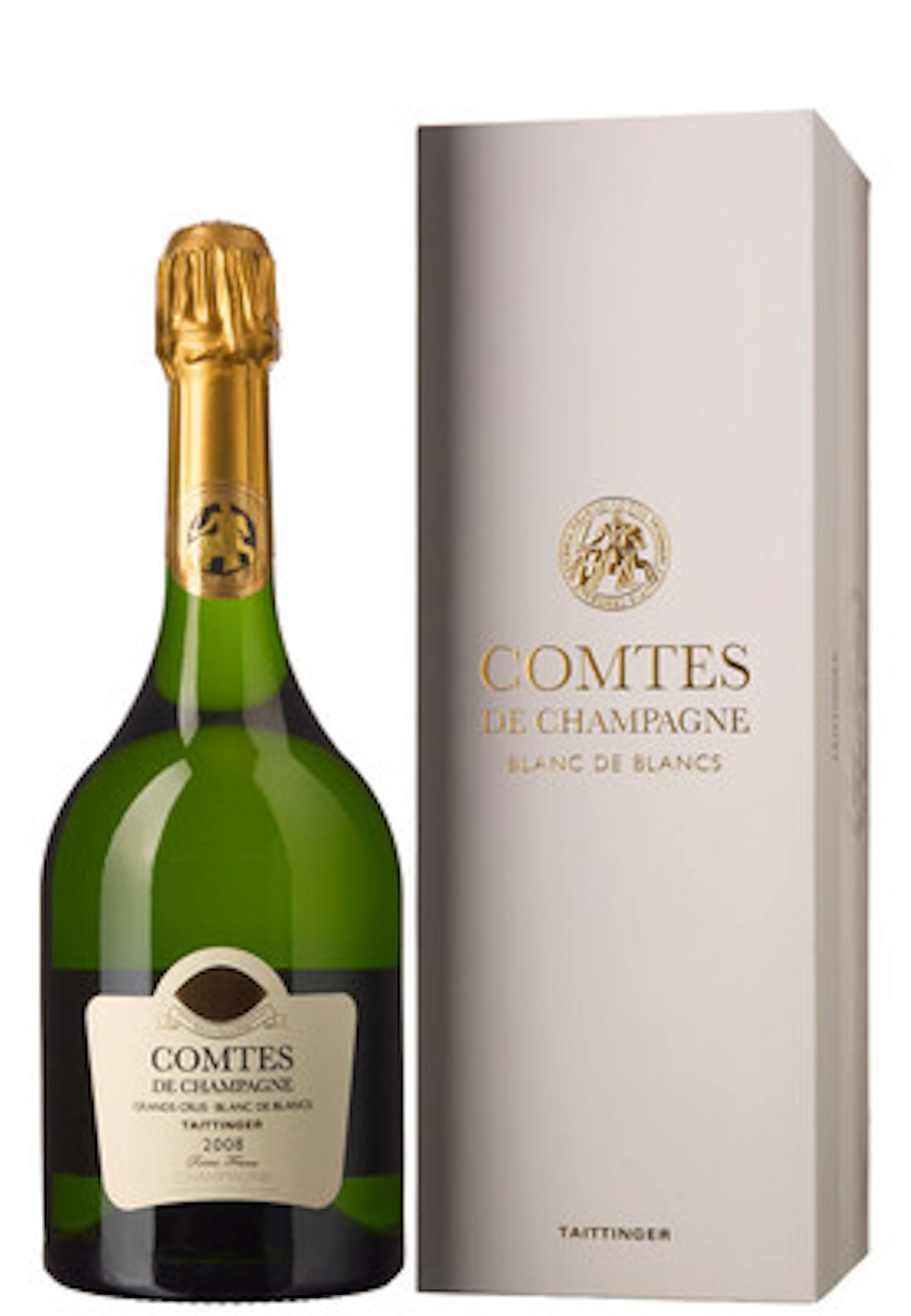 1 x Champagne Comtes de Champagne Blanc de Blancs Brut 2008, Taittinger (OB)