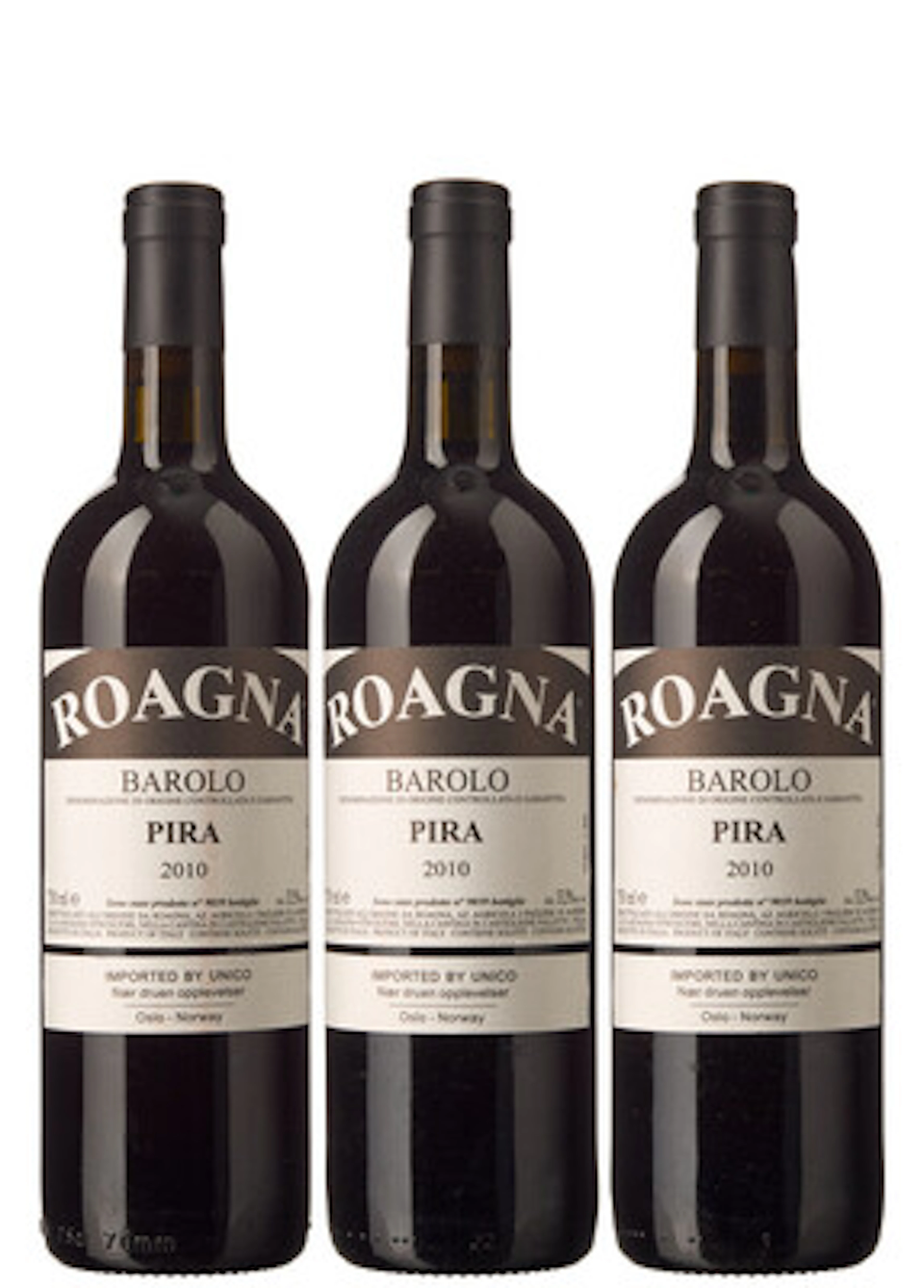 3 x Barolo Pira 2010, Roagna