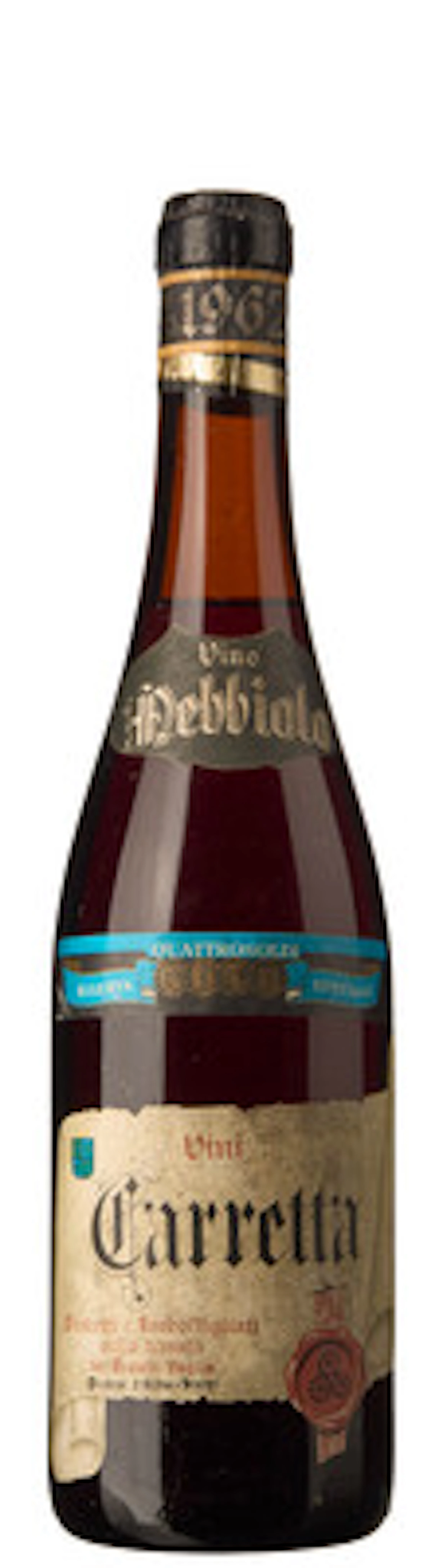 1 x Nebbiolo Quattrosoldi Riserva Speciale 1962, Carretta / Fratteli Veglia