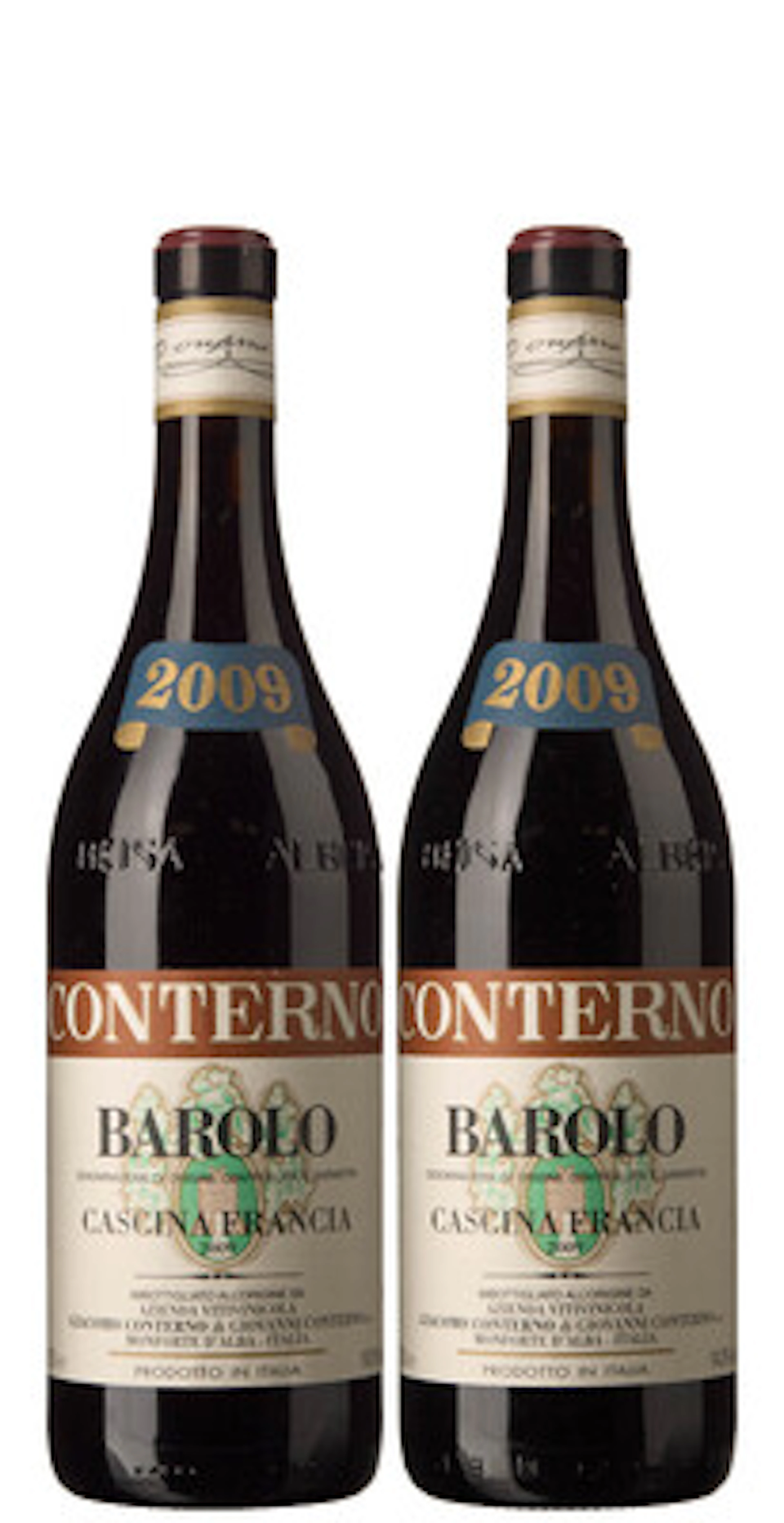 2 x Barolo Cascina Francia 2009, Giacomo Conterno