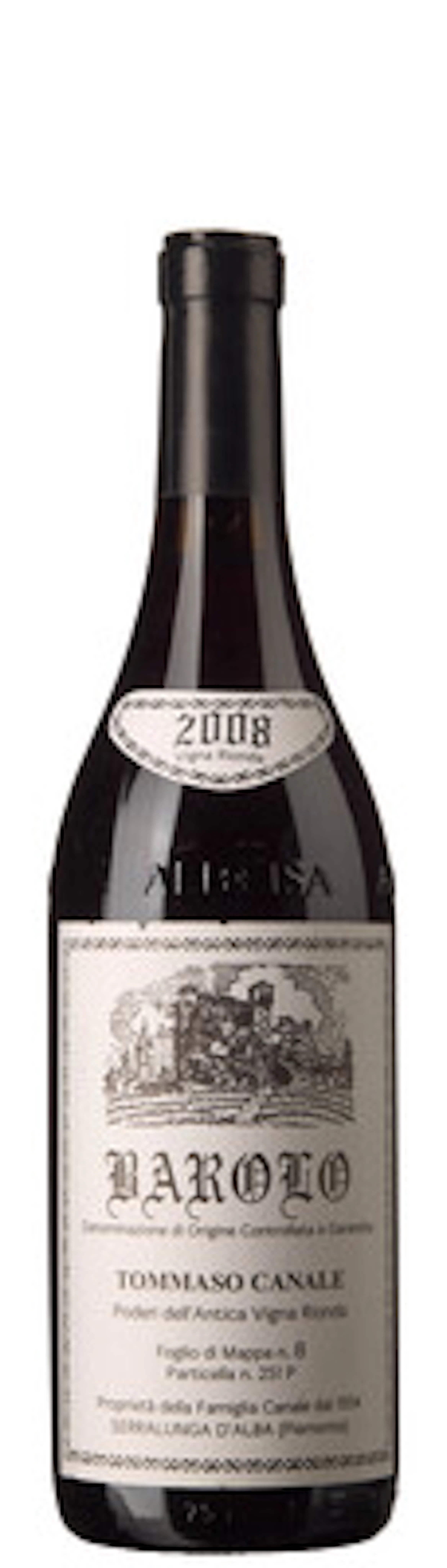 1 x Barolo Vigna Rionda 2008, Tommaso Canale
