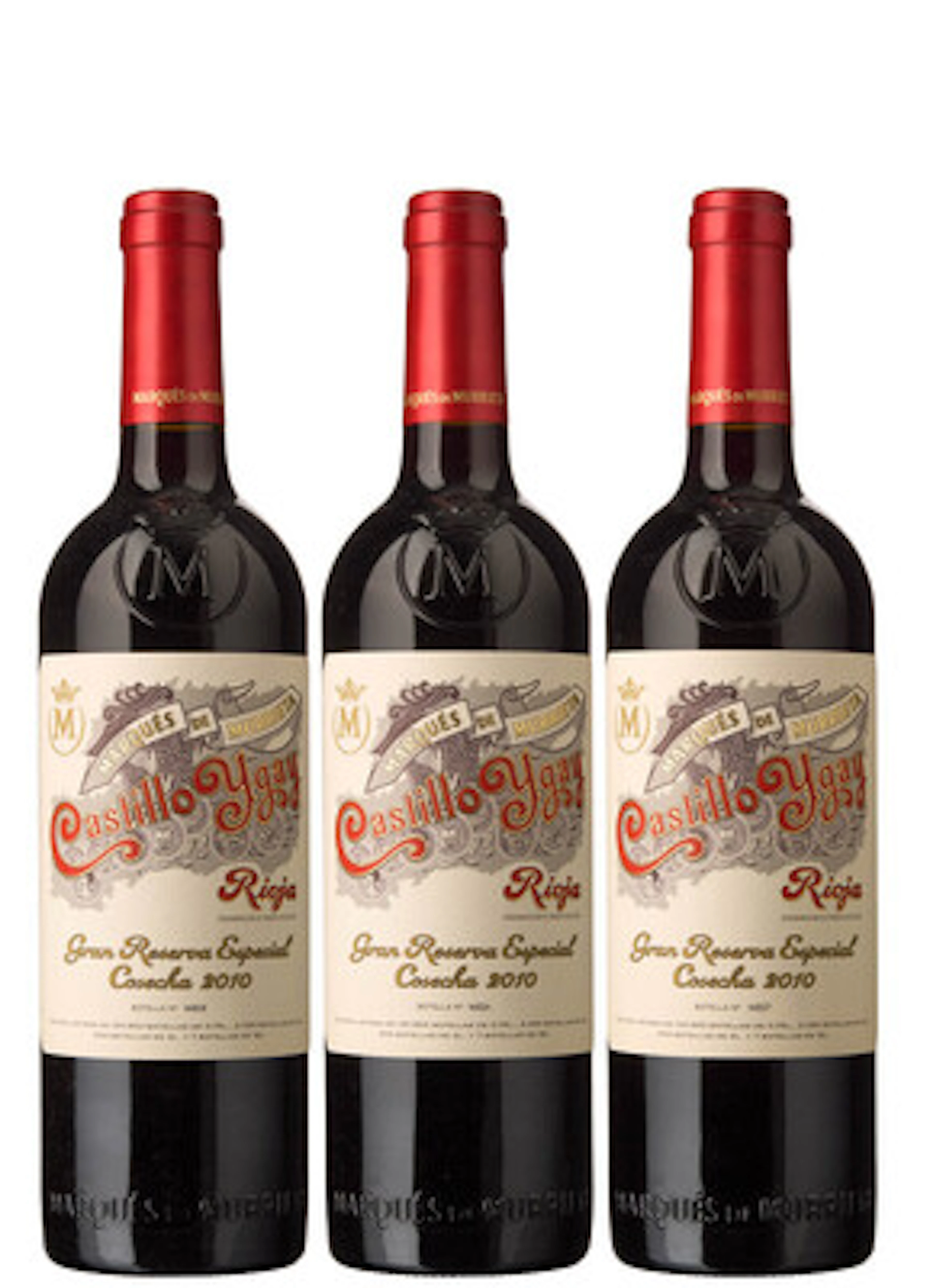 3 x Rioja Gran Reserva Especial Castillo Ygay 2010, Marques de Murrieta