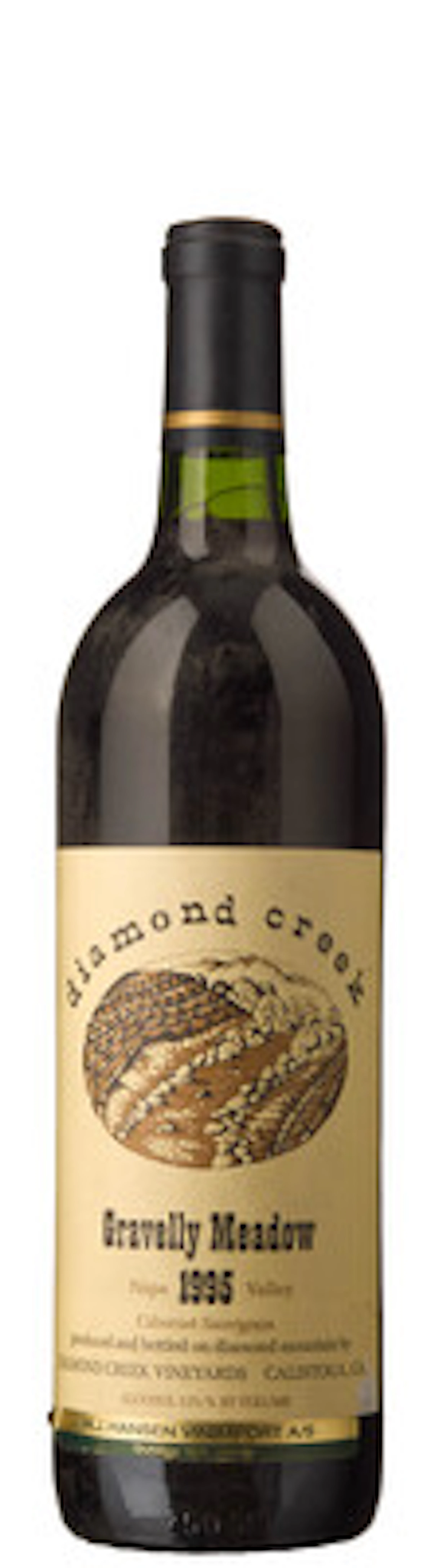 1 x Napa Valley Cabernet Sauvignon Gravelly Meadow 1995, Diamond Creek
