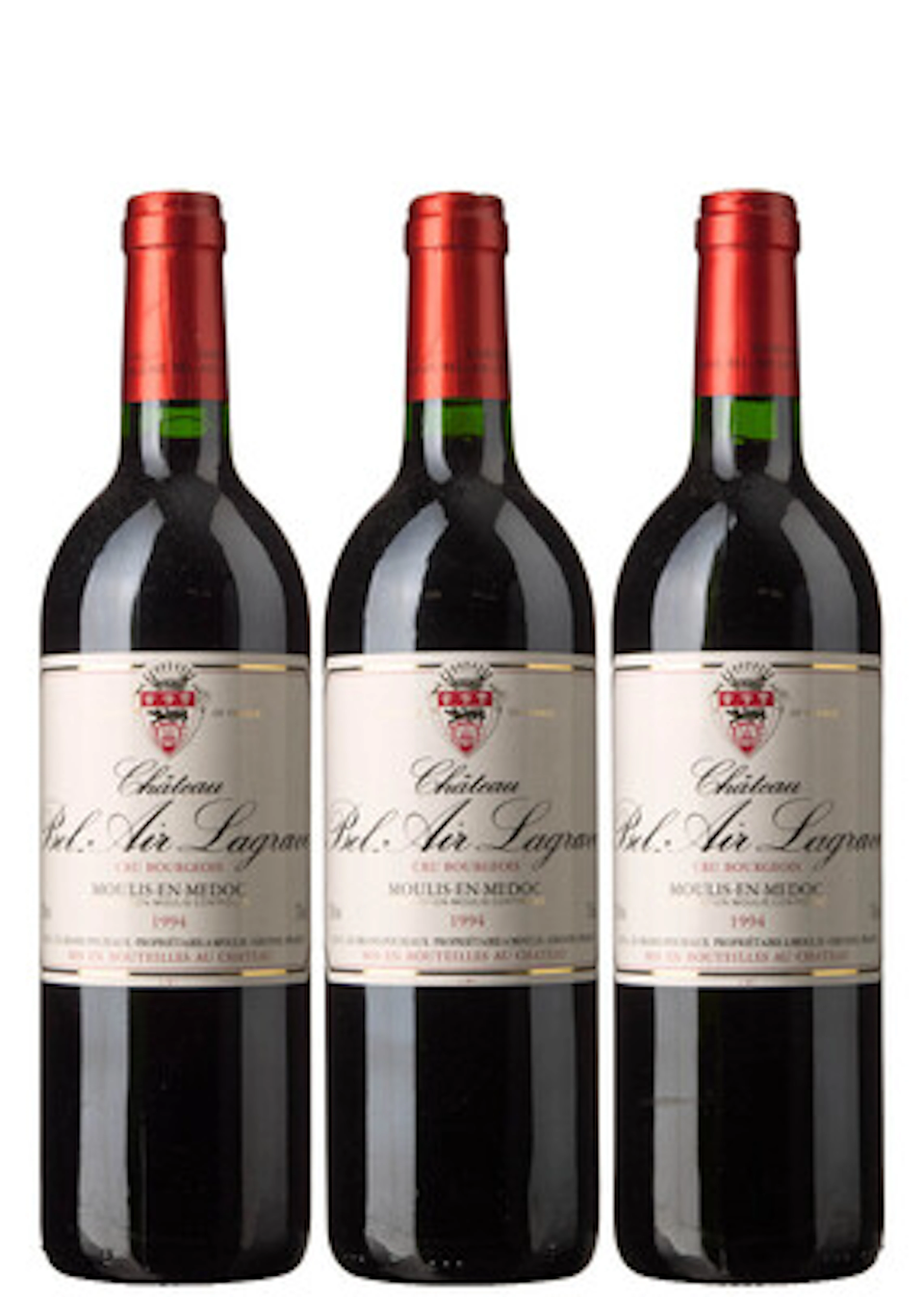 3 x Chateau Bel Air Lagrave 1994