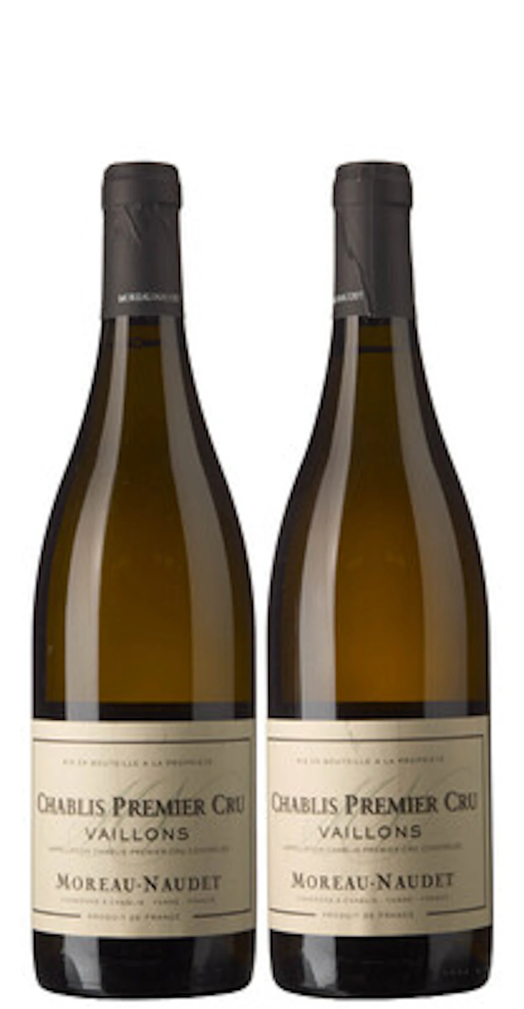 2 x Chablis 1er Cru Vaillons 2017, Moreau-Naudet