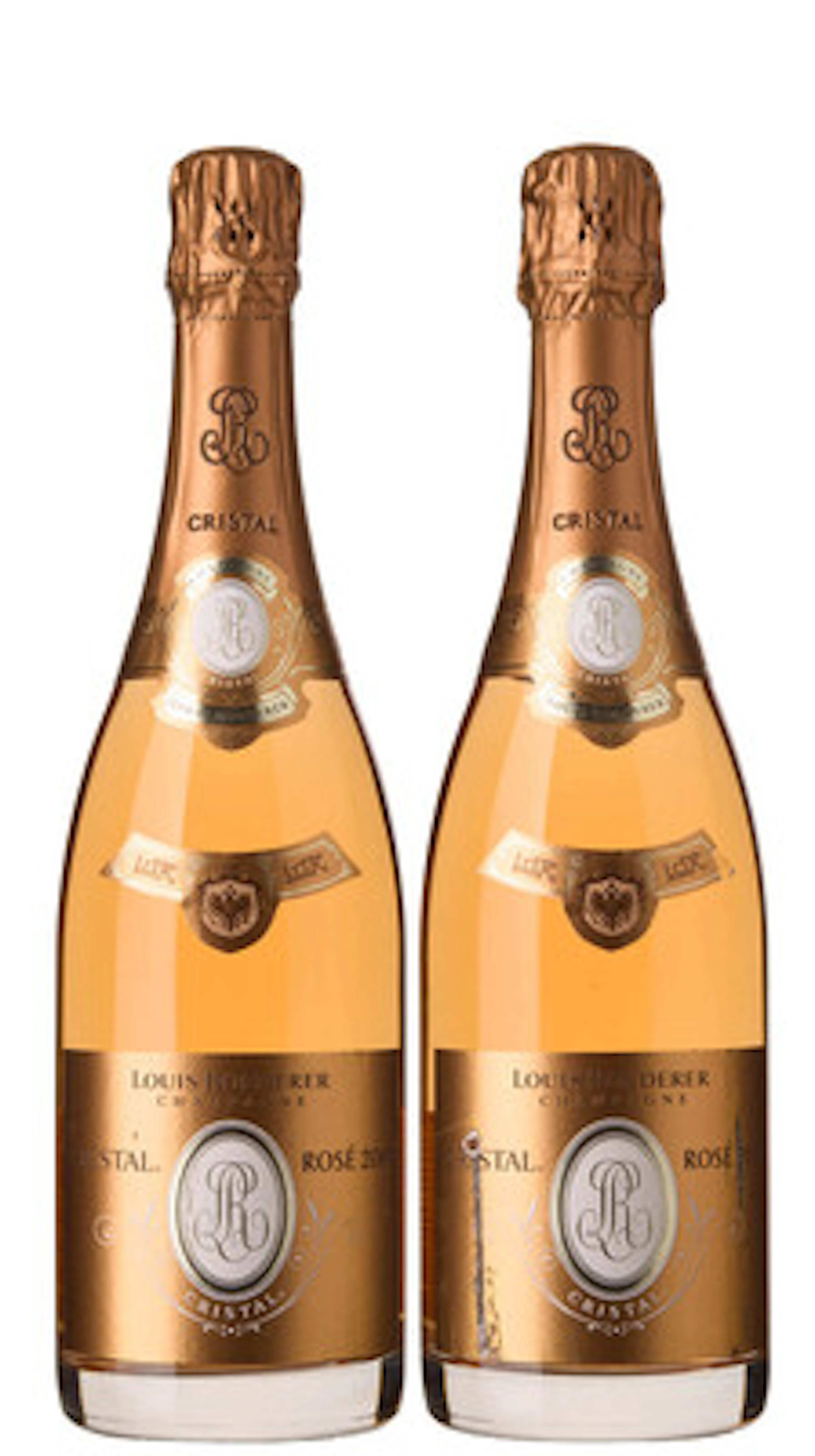 2 x Champagne Cristal Rosé Brut 2009, Louis Roederer