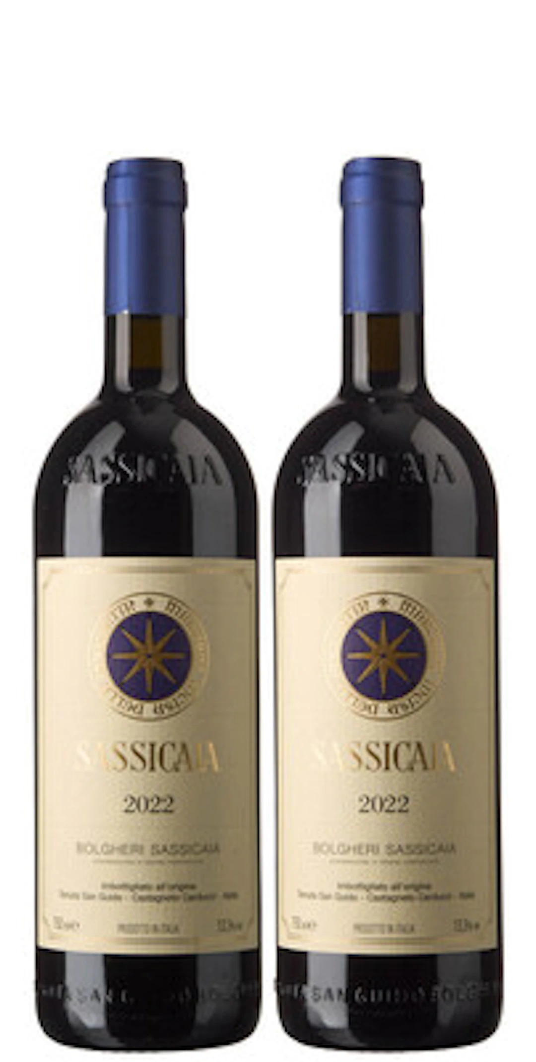 2 x Sassicaia 2022, Tenuta San Guido