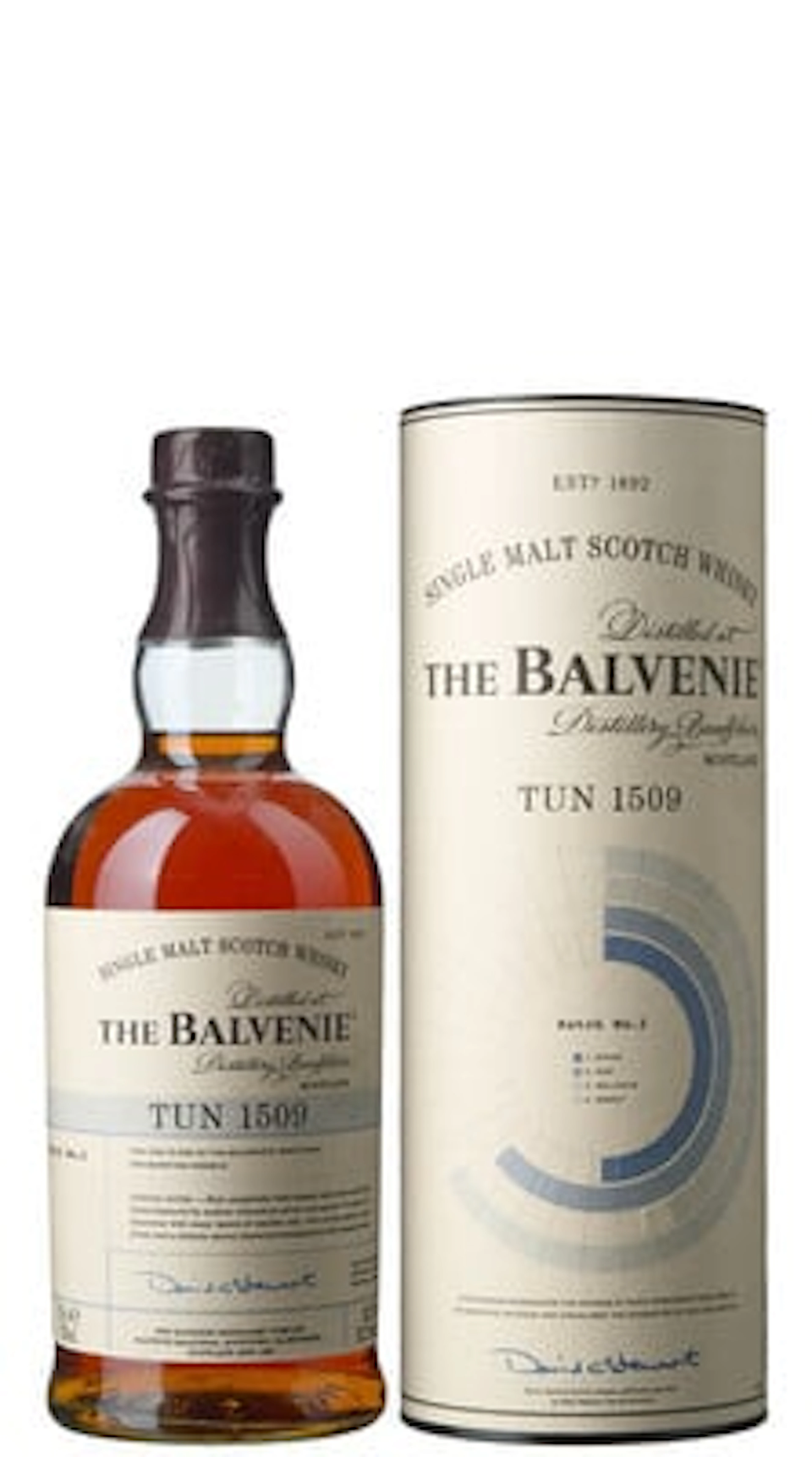 1 x The Balvenie Single Malt Scotch Whisky TUN 1509 Batch No.3 (OCB)