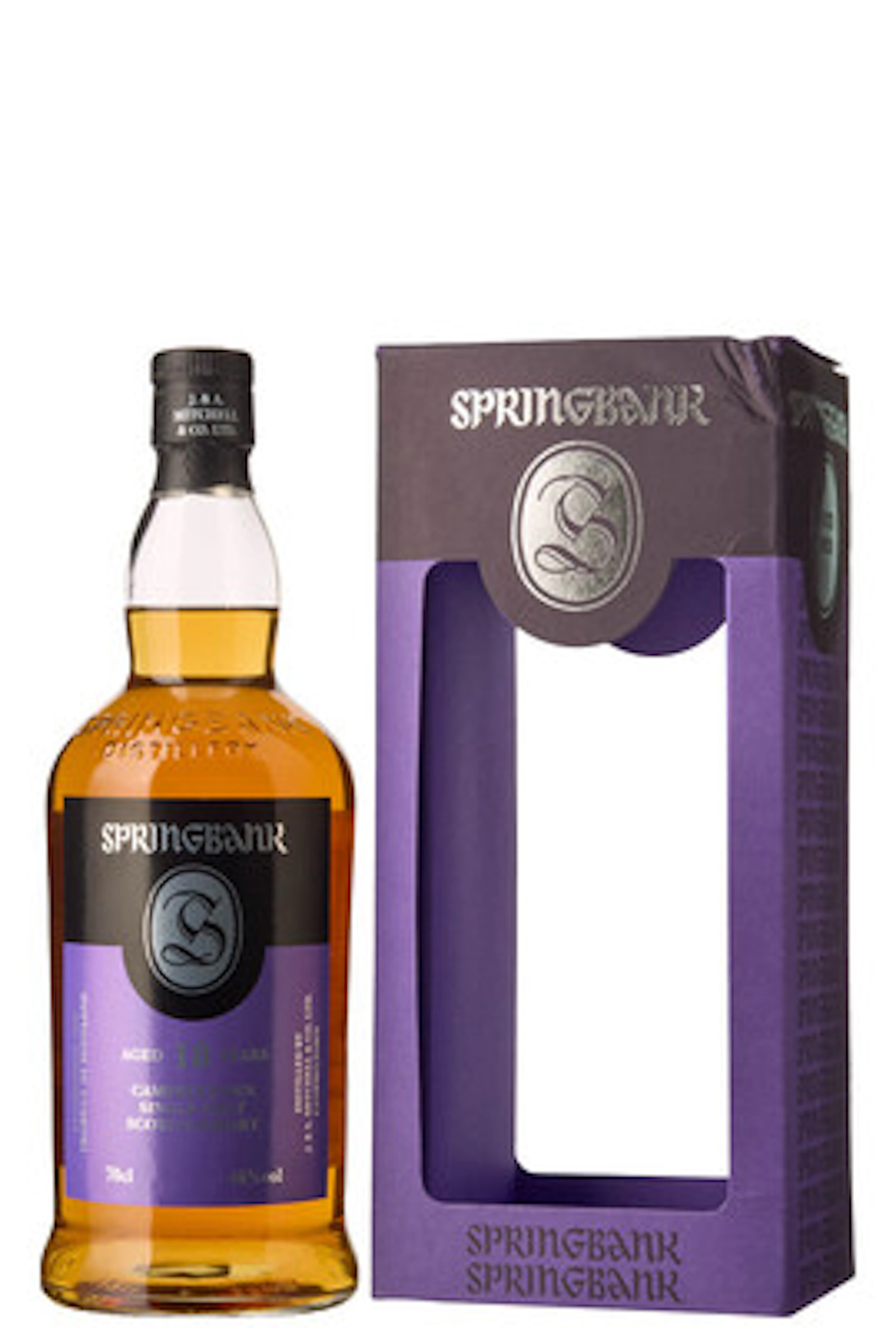 1 x Springbank Campbeltown Single Malt Scotch Whisky Aged 18 Years (OCB)