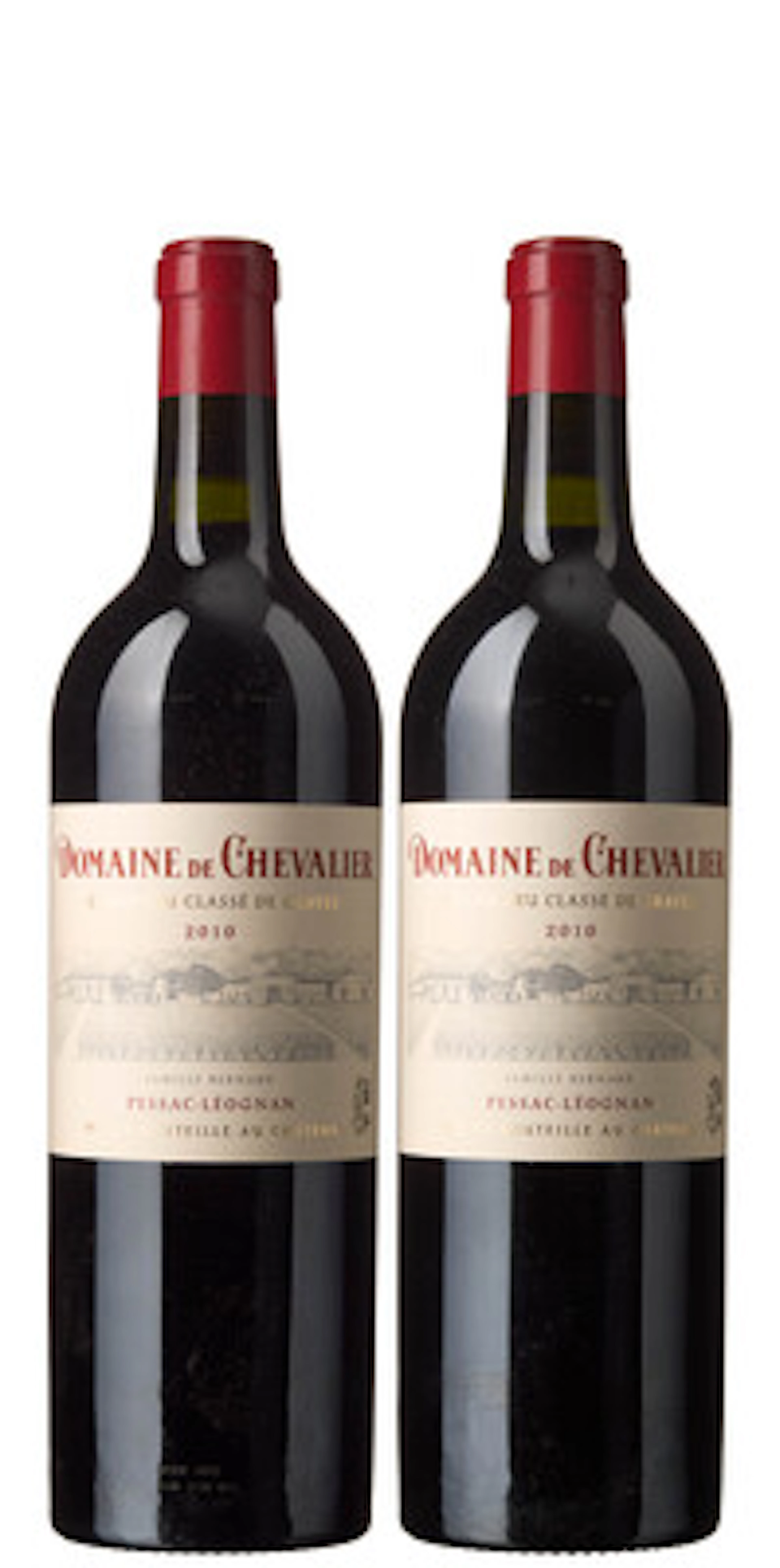 2 x Domaine de Chevalier 2010