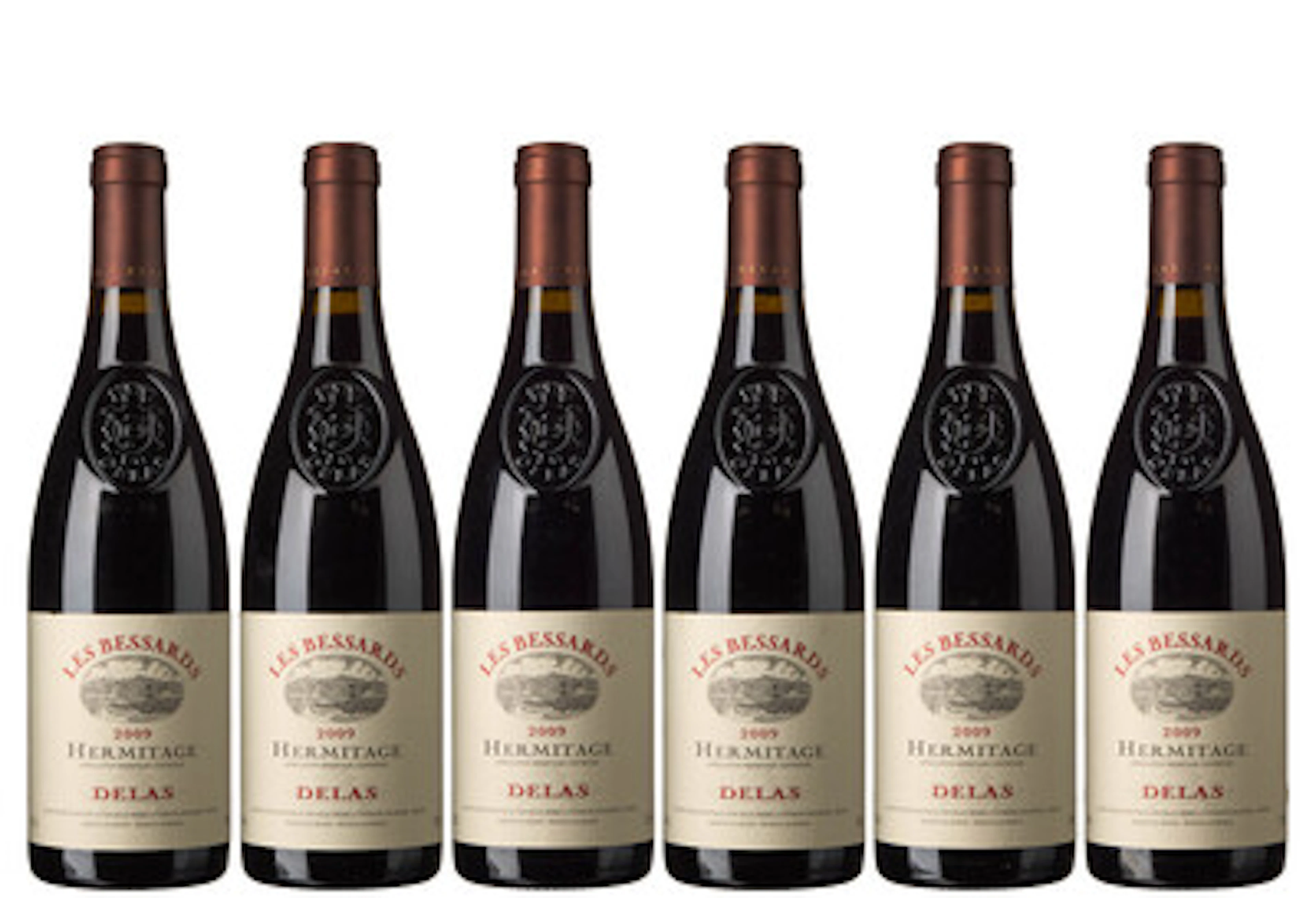 6 x Hermitage Les Bessards 2009, Delas