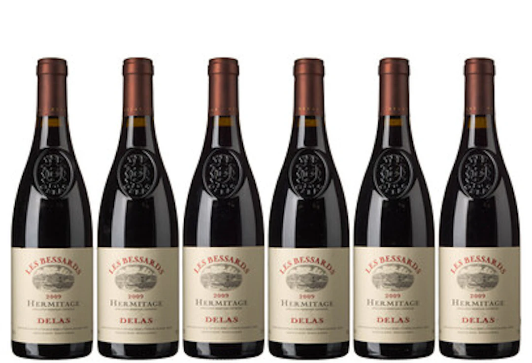 6 x Hermitage Les Bessards 2009, Delas
