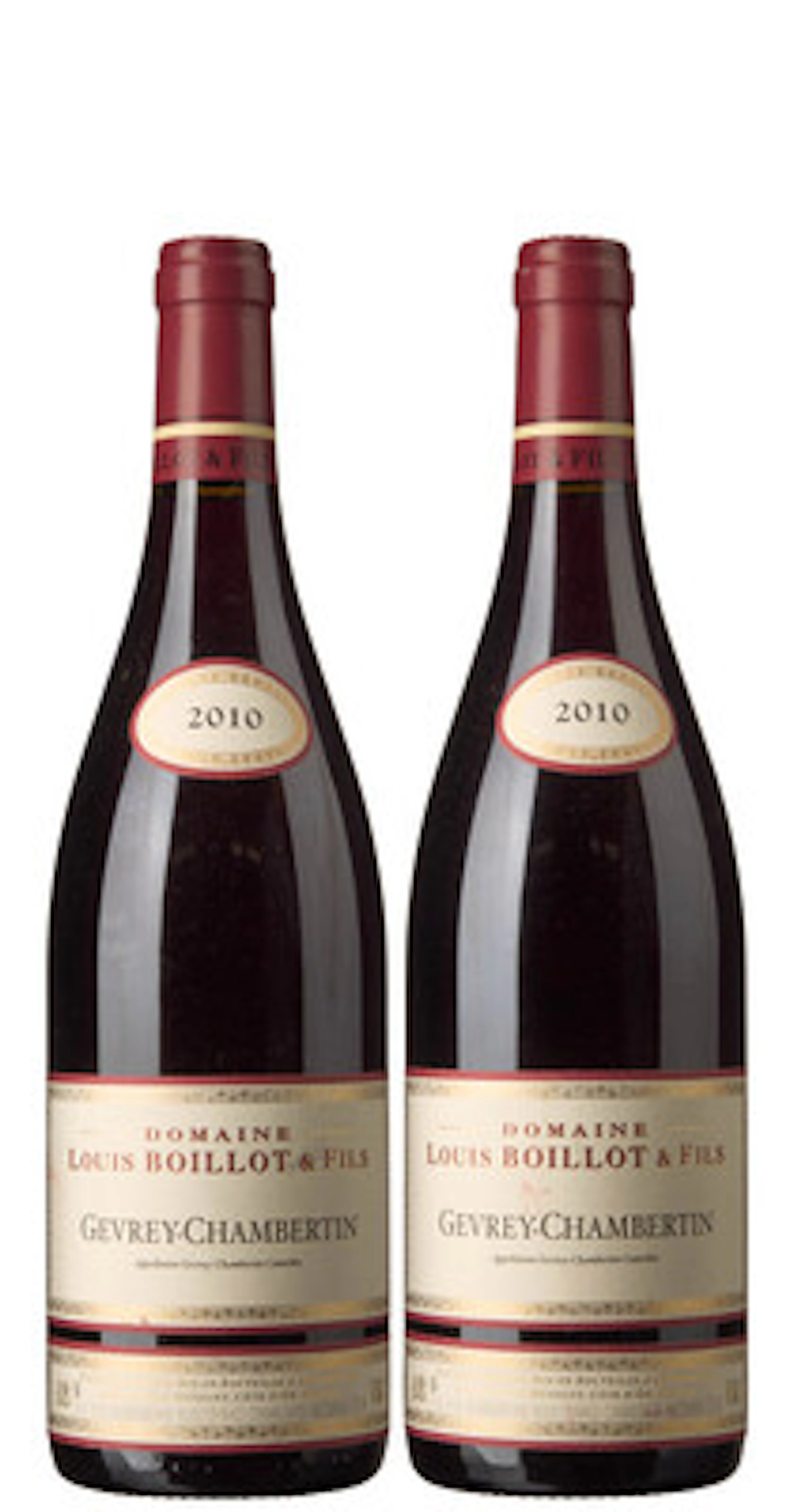 2 x Gevrey-Chambertin 2010, Louis Boillot & Fils