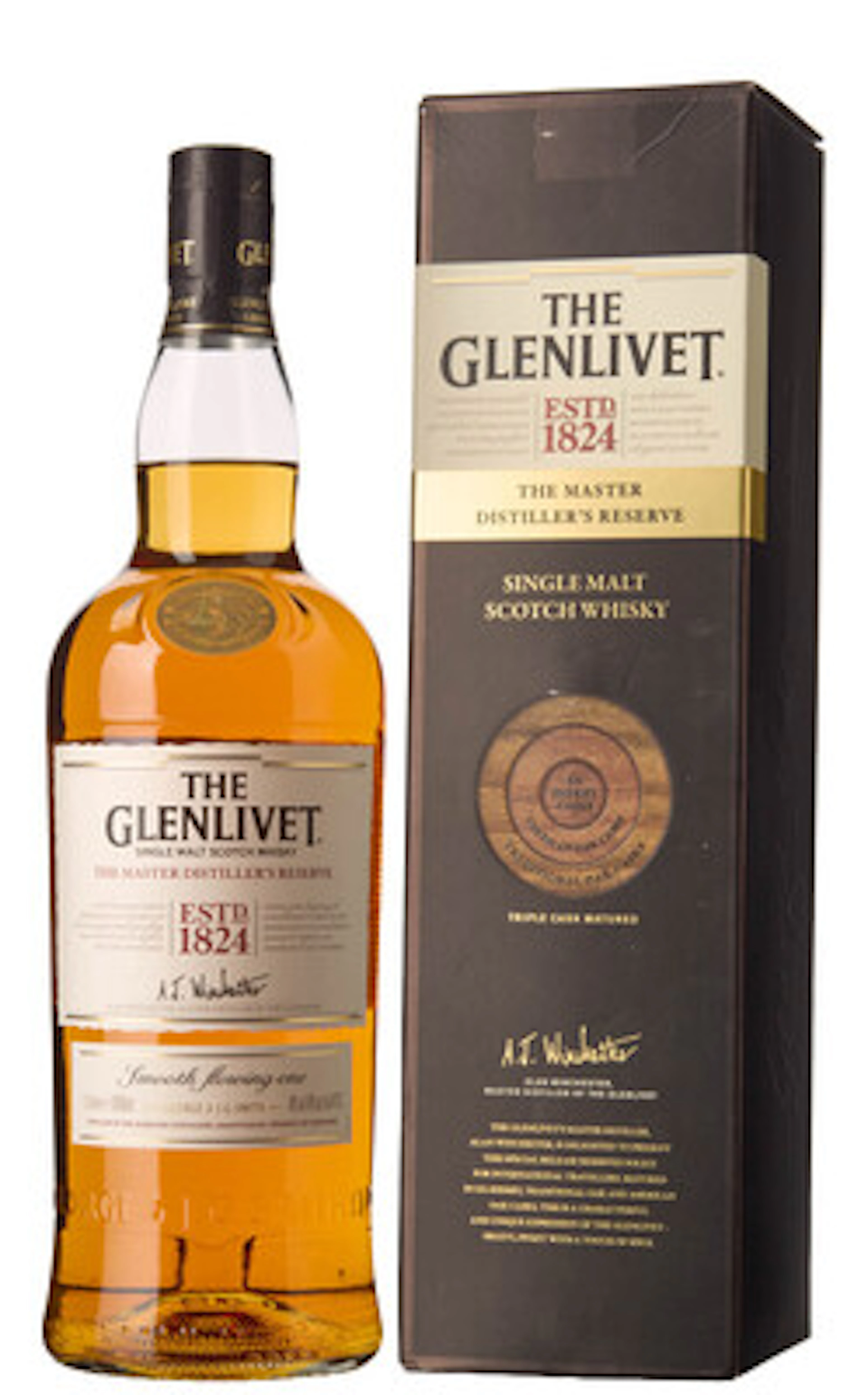 1 x 1 l The Glenlivet Single Malt Scotch Whisky The Master Distiller's