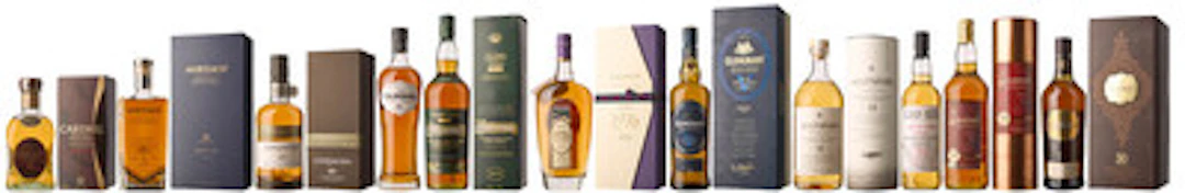 11 x Miks Speyside Skotsk Whisky (Glenfiddich, Tomintoul, Mortlach