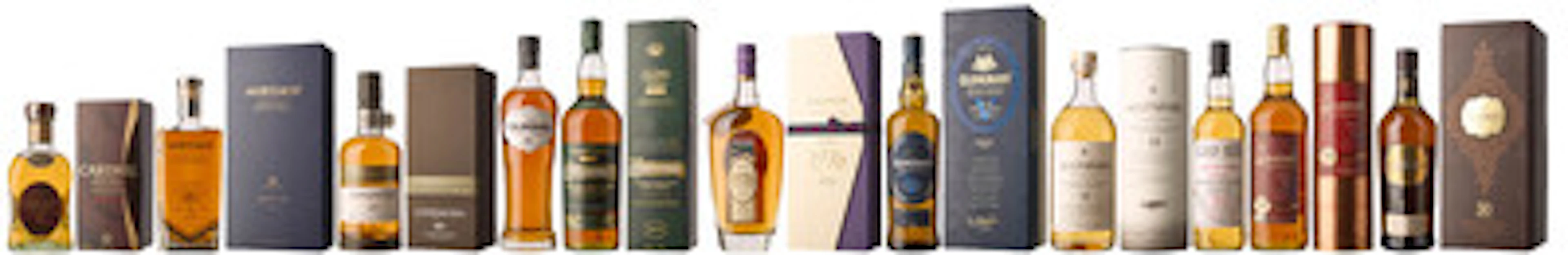 11 x Miks Speyside Skotsk Whisky (Glenfiddich, Tomintoul, Mortlach