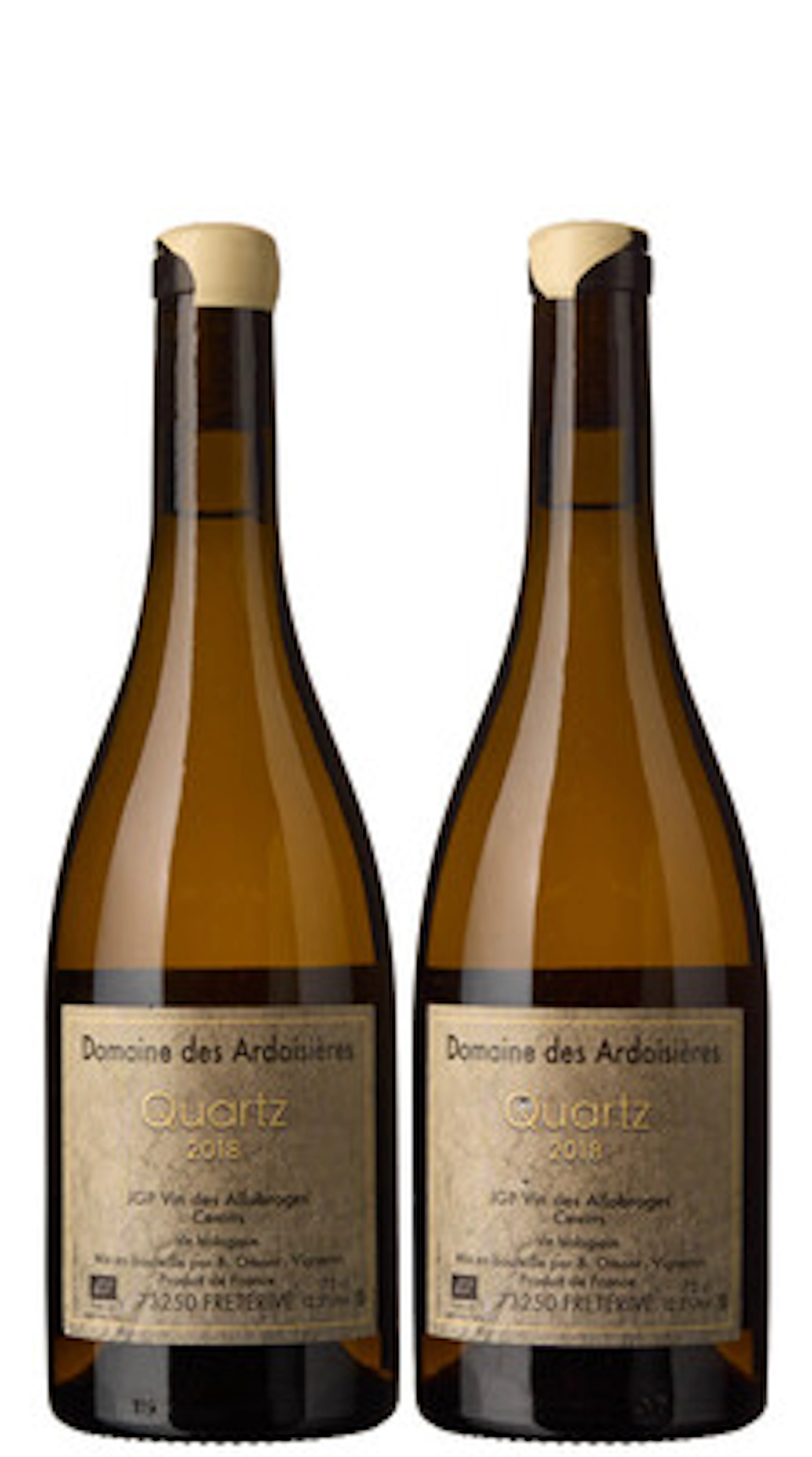 2 x Vin des Allobroges Cevins Quartz 2018, Domaine des Ardoisieres