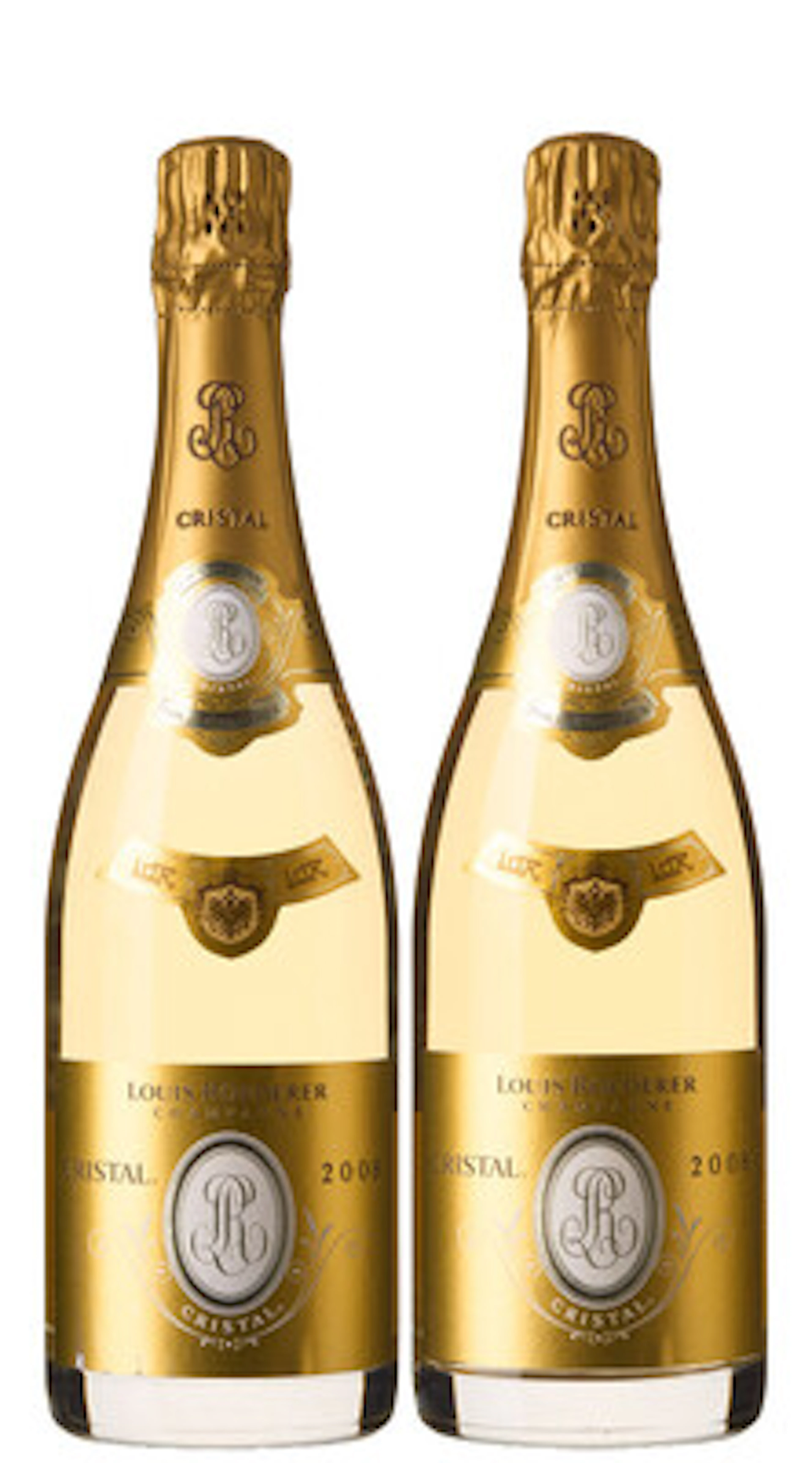 2 x Champagne Cristal Brut 2008, Louis Roederer