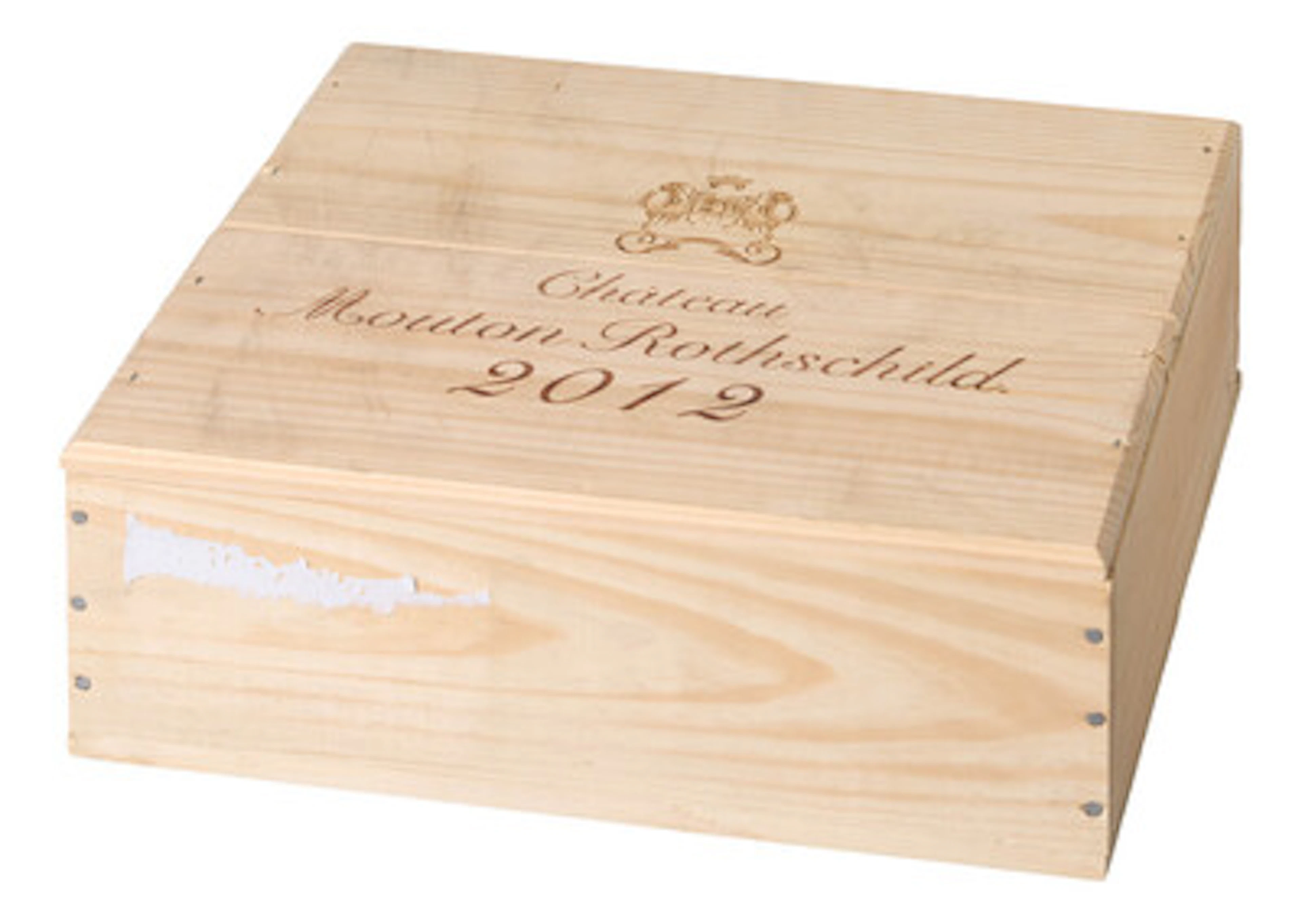 3 x Chateau Mouton Rothschild 2012 (OWC)