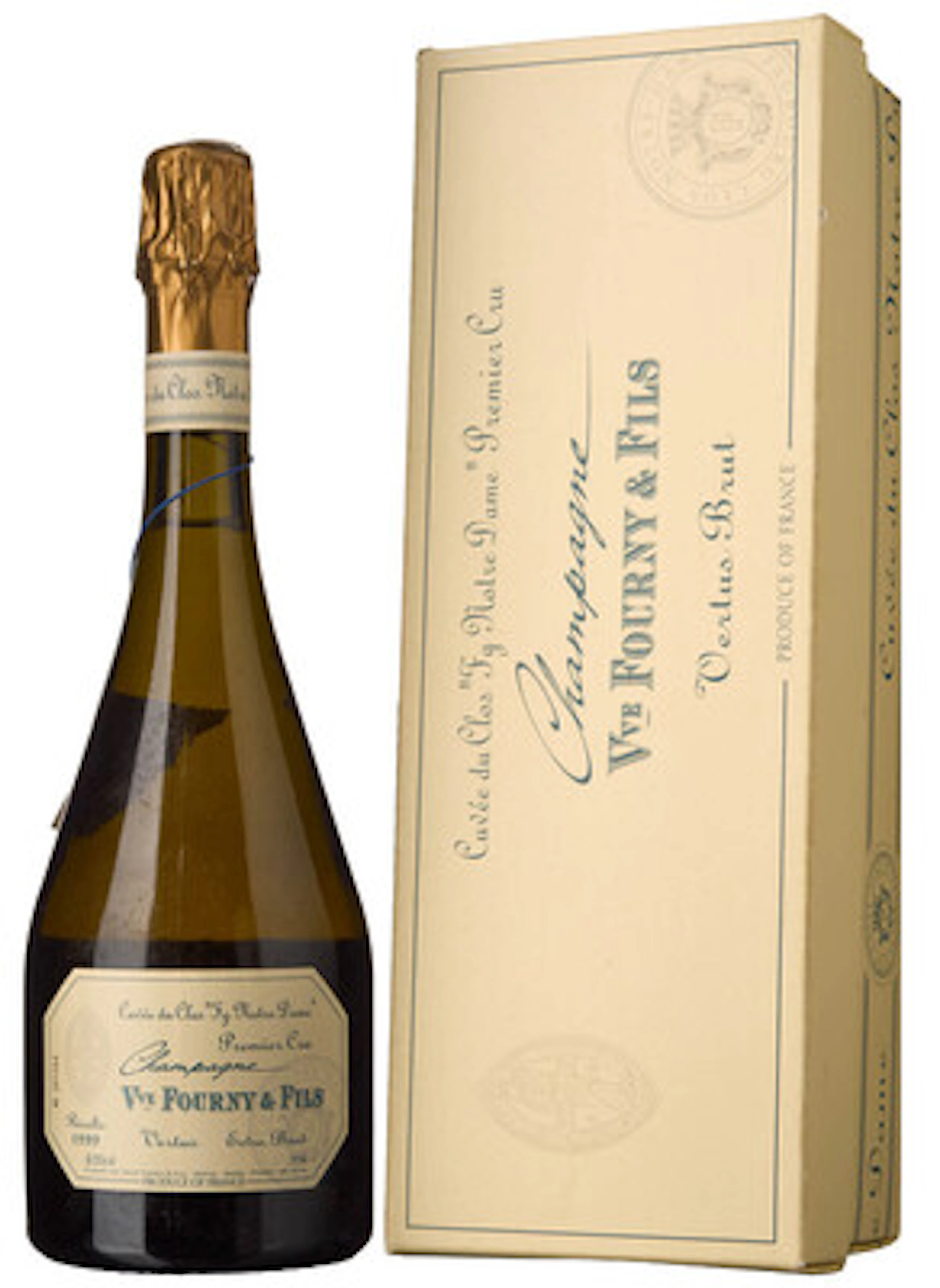 1 x Champagne Cuvee du Clos "Fg Notre Dame" Extra Brut 1999, Vve Fourny