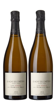 2 x Champagne Le Mont des Chretiens Extra-Brut 2014, Frederic