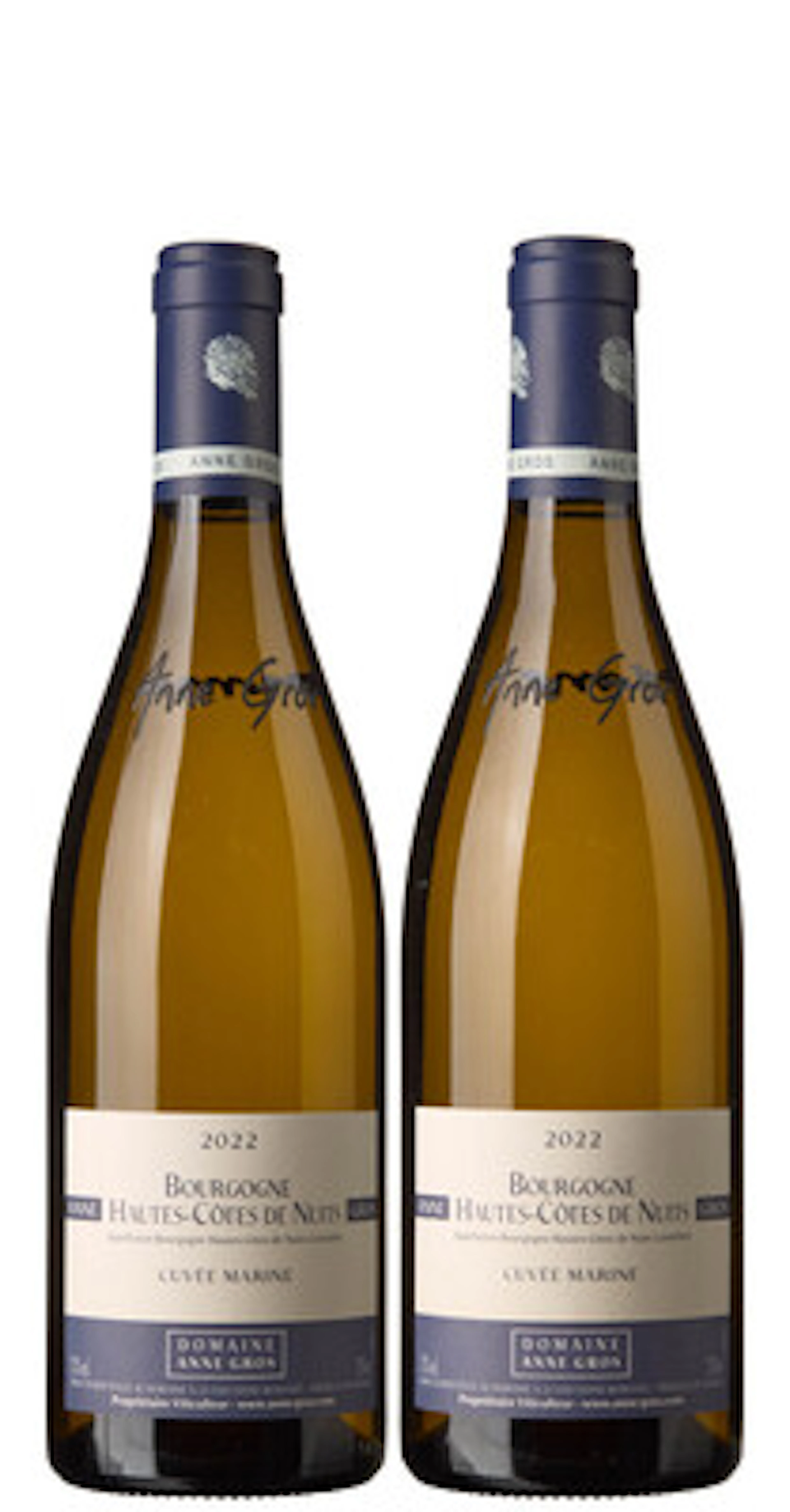 2 x Bourgogne Hautes-Cotes de Nuits Cuvee Marine 2022, Anne Gros