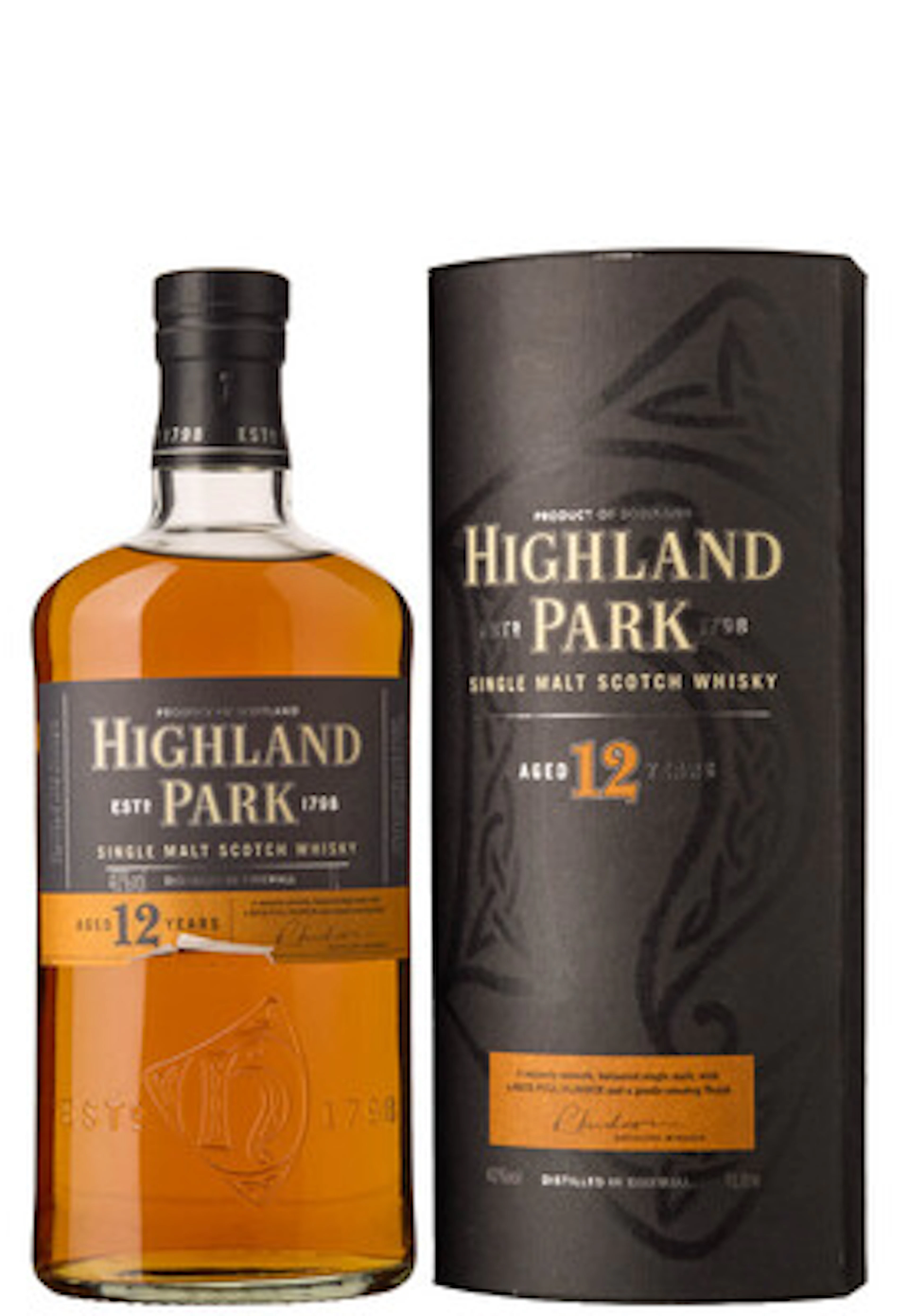 1 x 1 l Highland Park Single Malt Scotch Whisky Aged 12 Years (OCB)