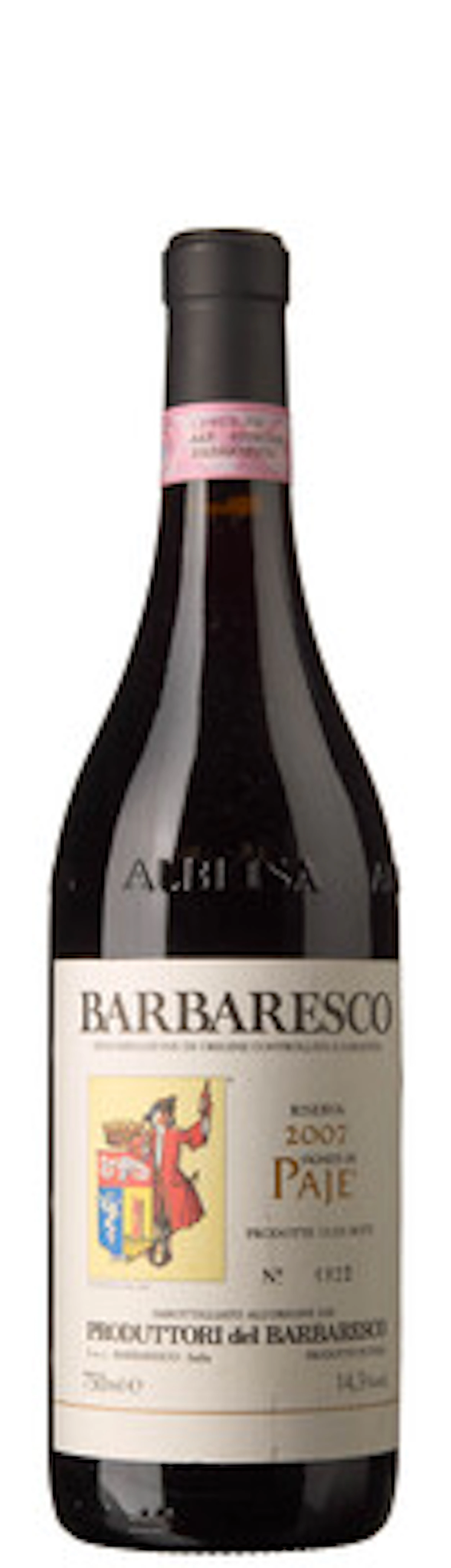 1 x Barbaresco Riserva Paje 2007, Produttori del Barbaresco