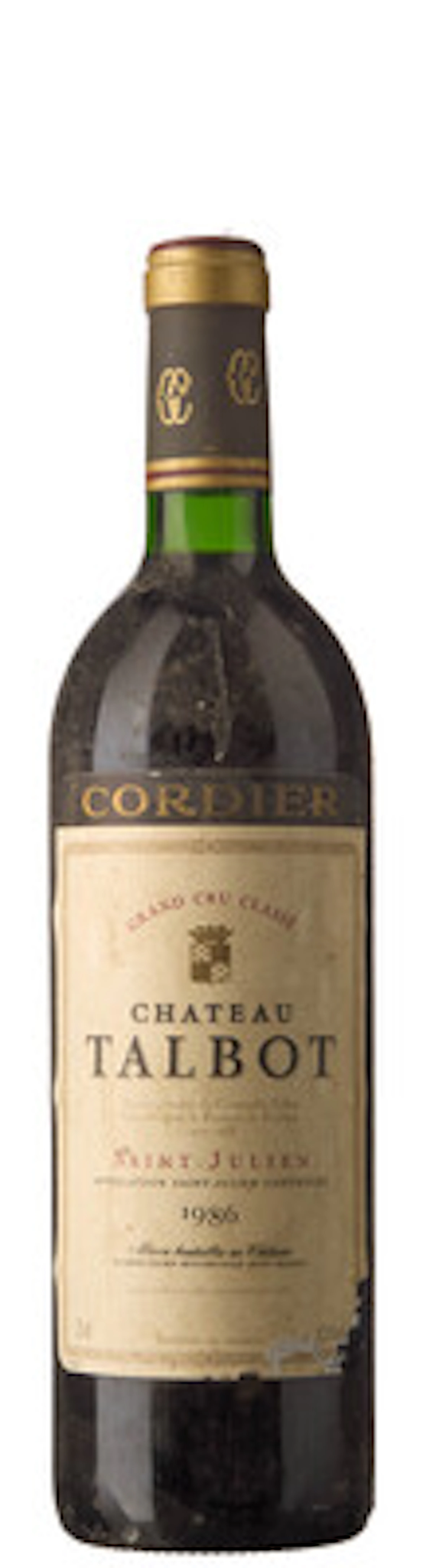 1 x Chateau Talbot 1986