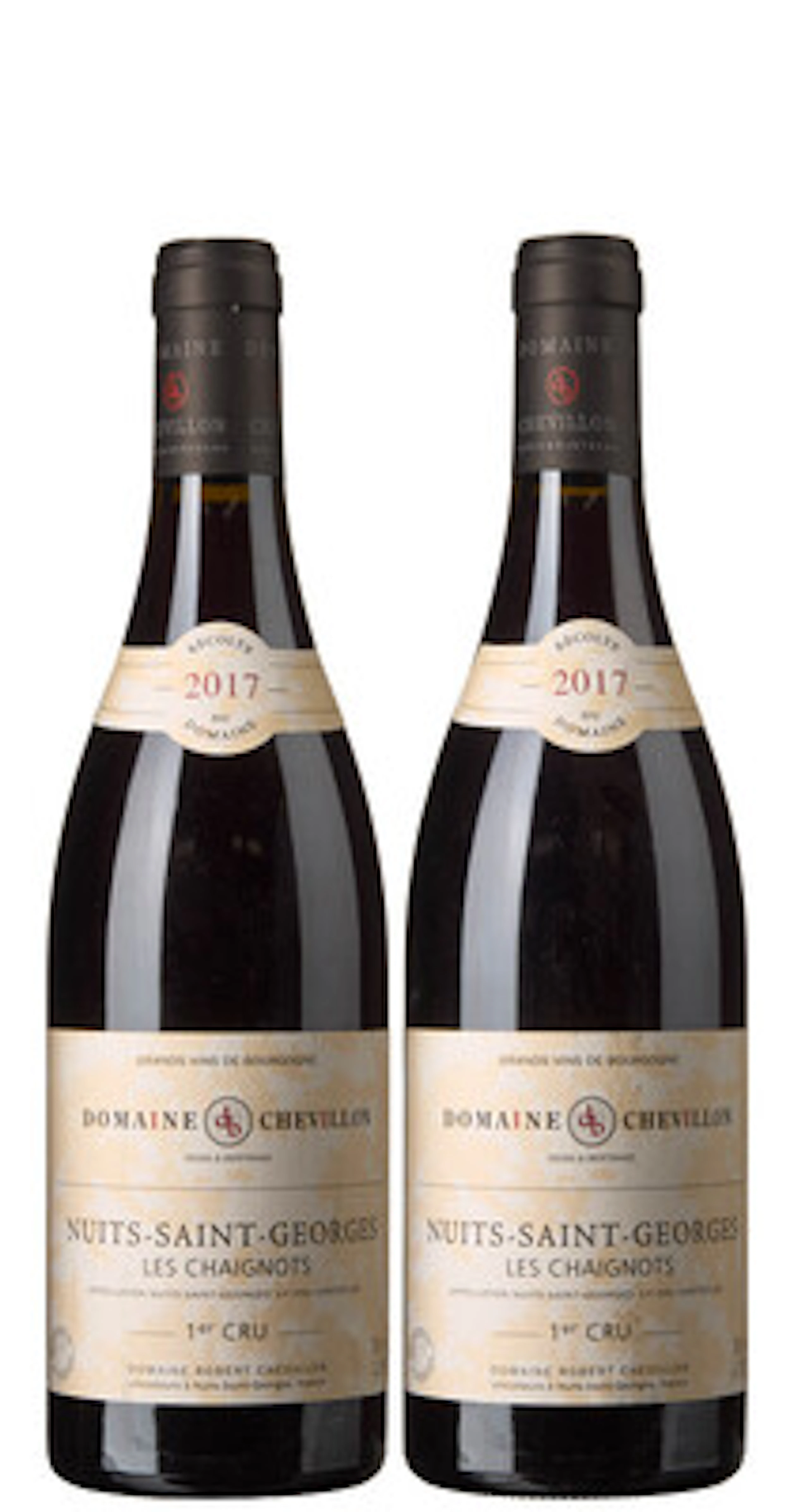 2 x Nuits-Saint-Georges 1er Cru Les Chaignots 2017, Robert Chevillon