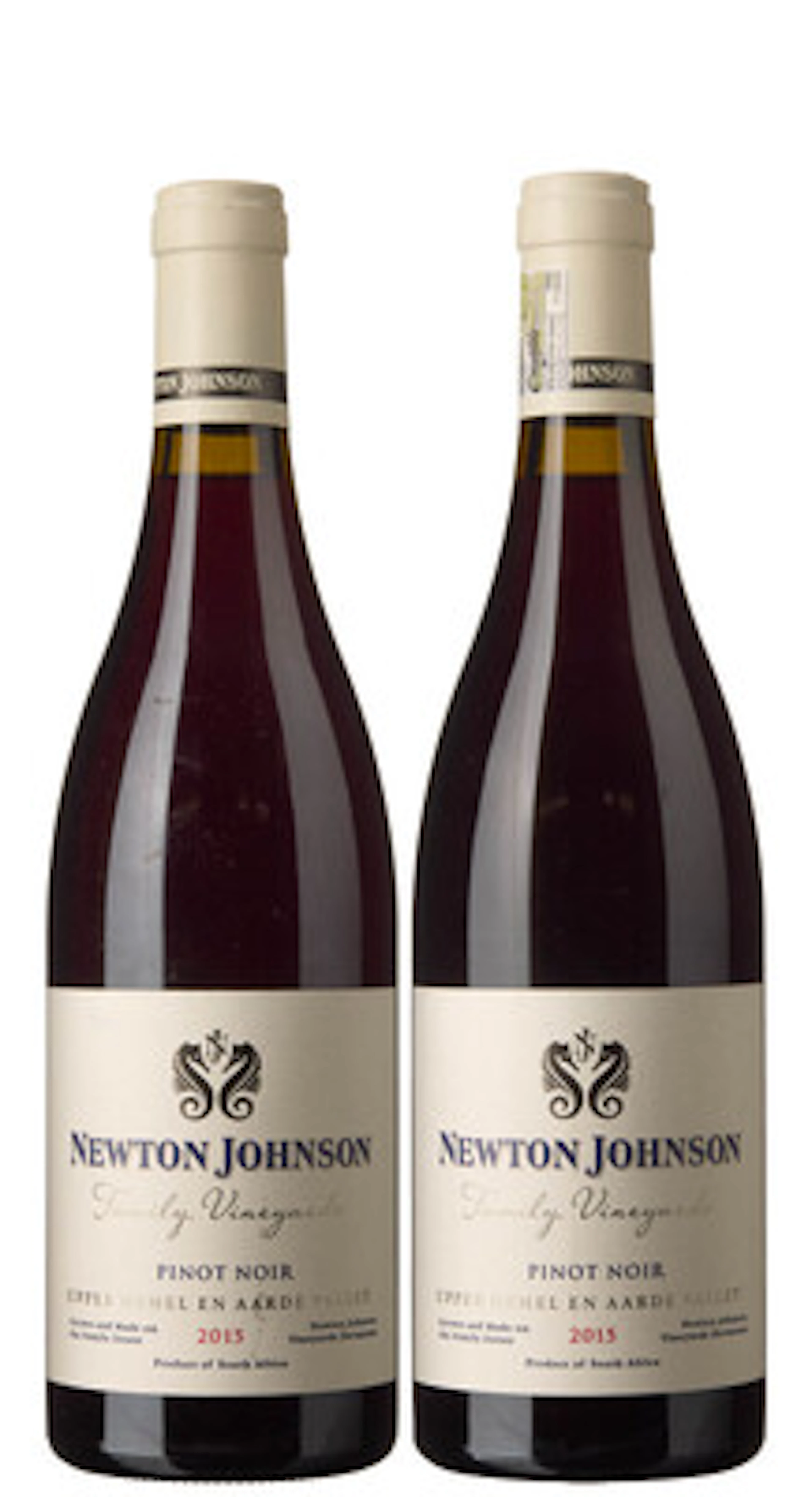2 x Upper Hemel en Aarde Valley Family Vineyards Pinot Noir 2015