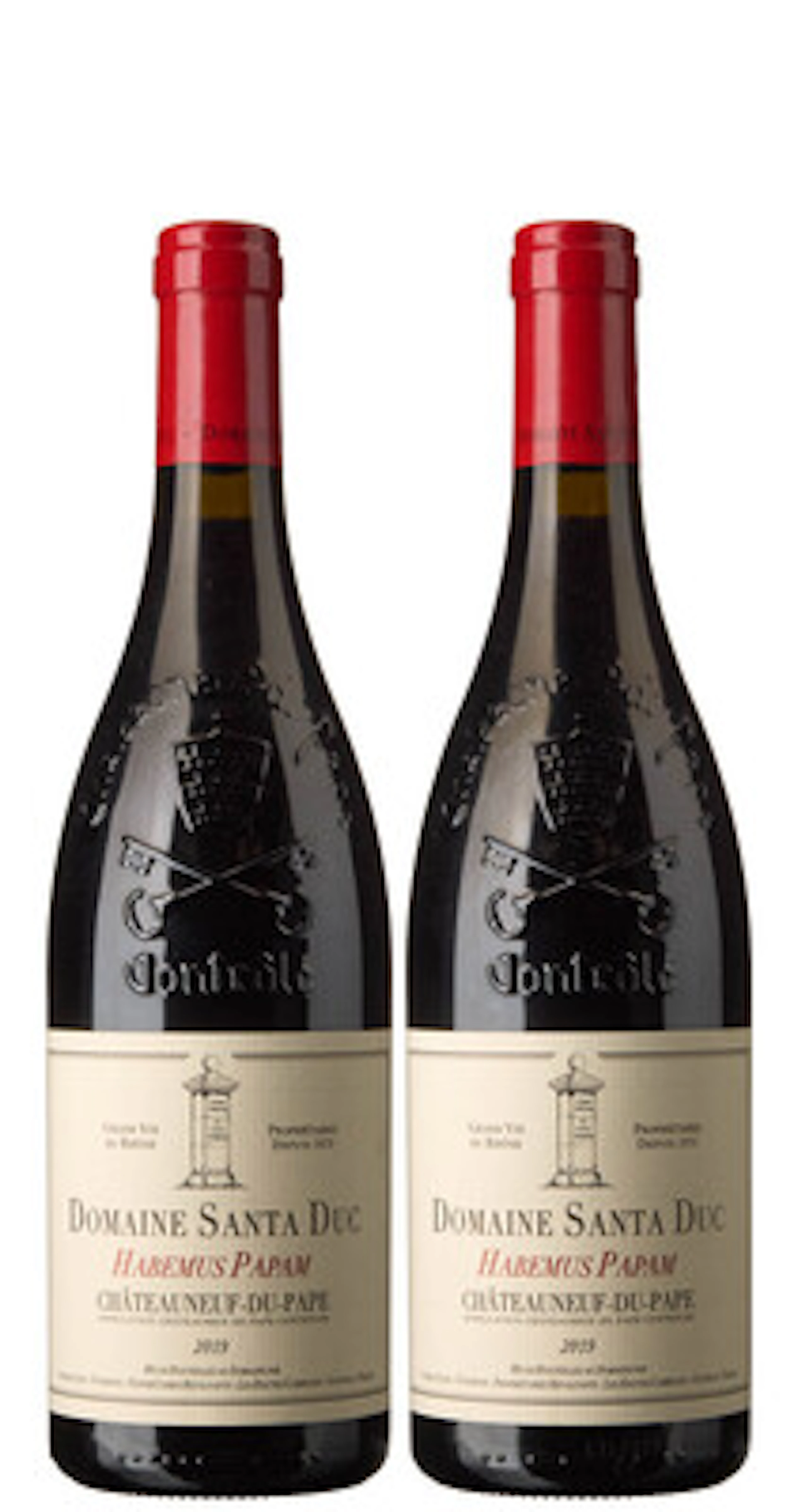 2 x Chateauneuf-du-Pape Habemus Papam 2019, Santa Duc