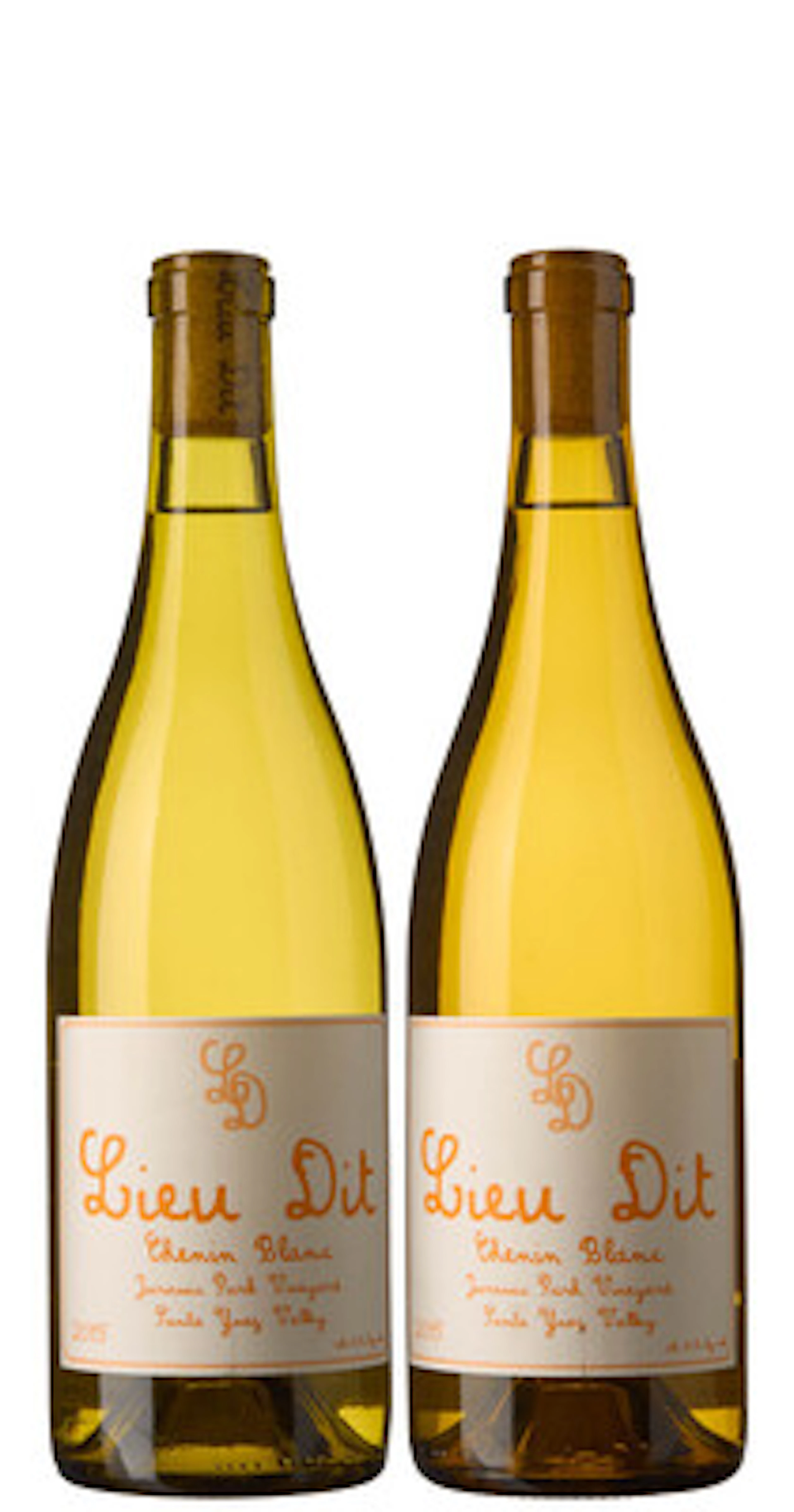 2 x Santa Ynez Valley Chenin Blanc Jurassic Park Vineyard 2015, Lieu Dit