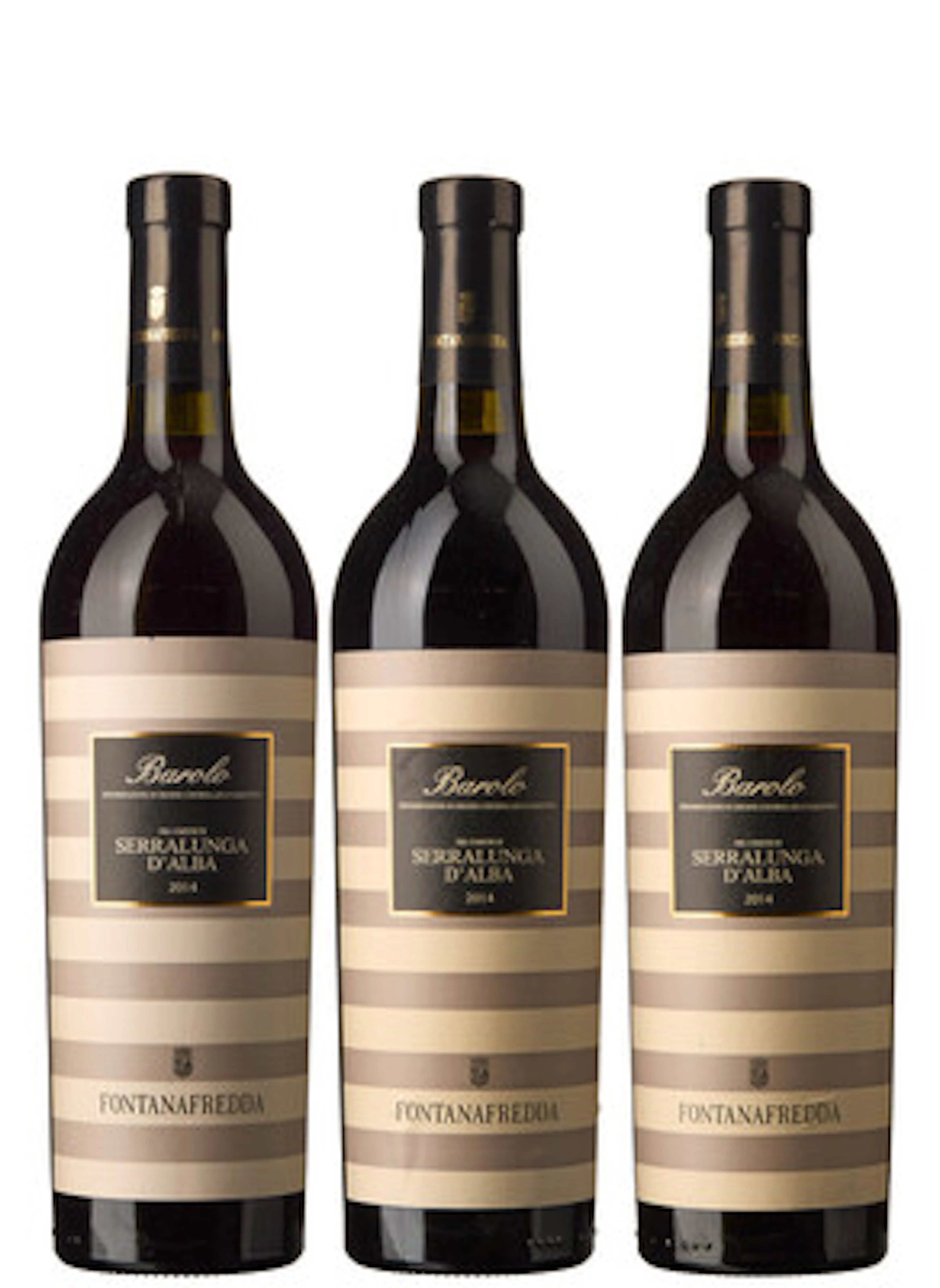 3 x Barolo del Comune di Serralunga d'Alba 2014, Fontanafredda