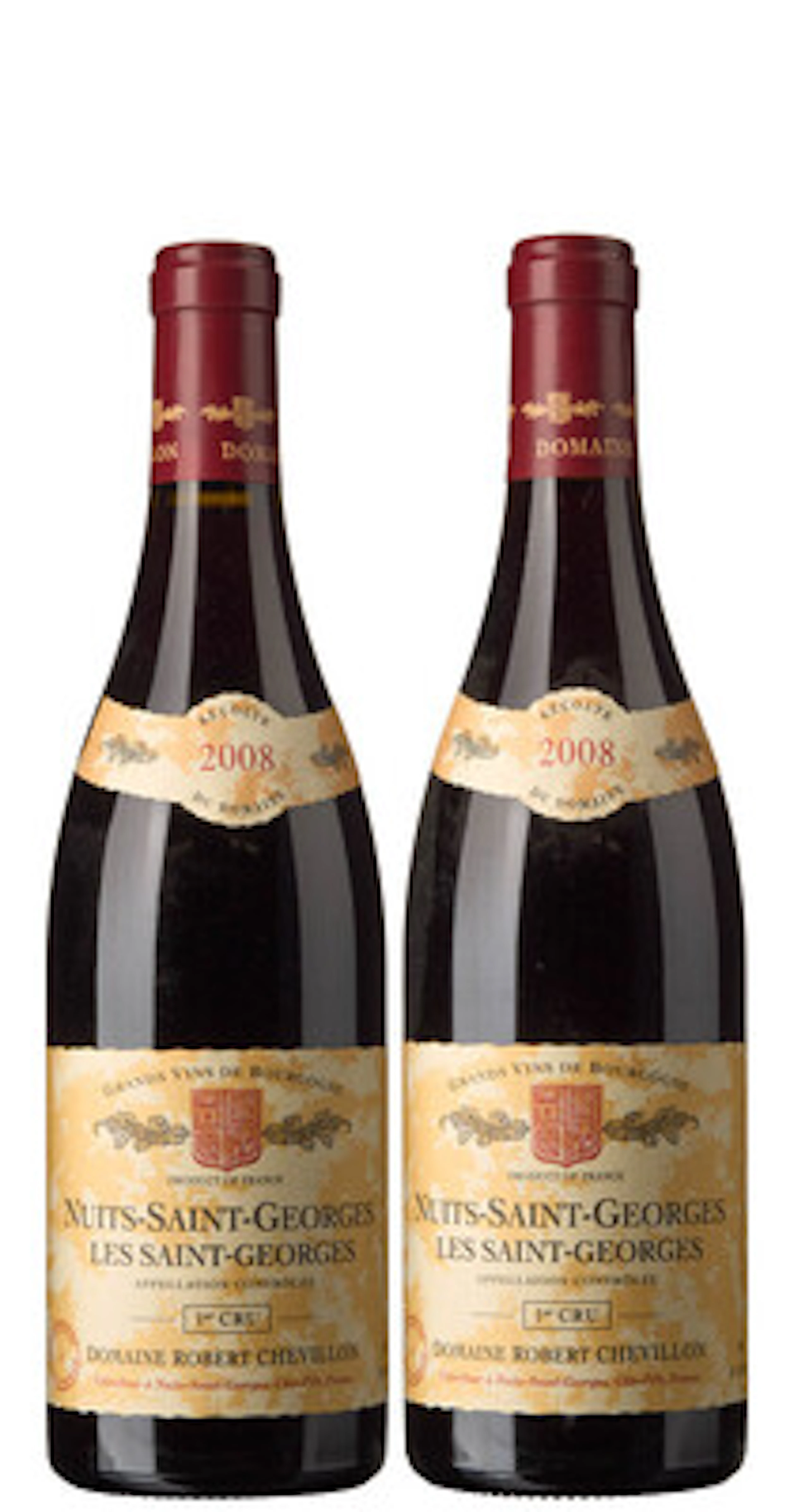 2 x Nuits-Saint-Georges 1er Cru Les Saint-Georges 2008, Robert Chevillon