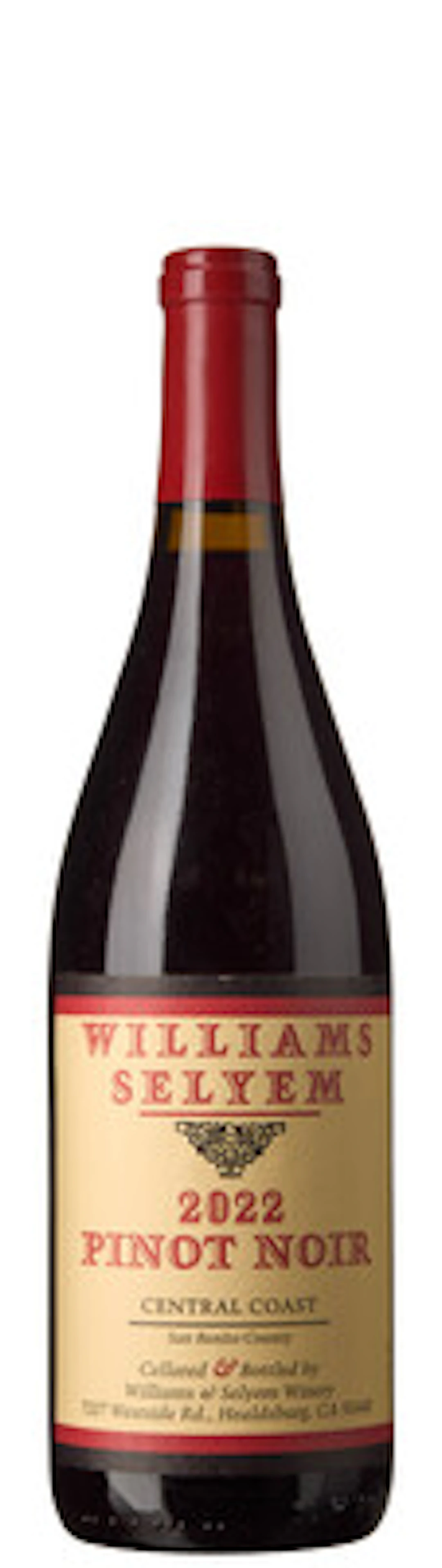 1 x Central Coast Pinot Noir 2022, Williams Selyem