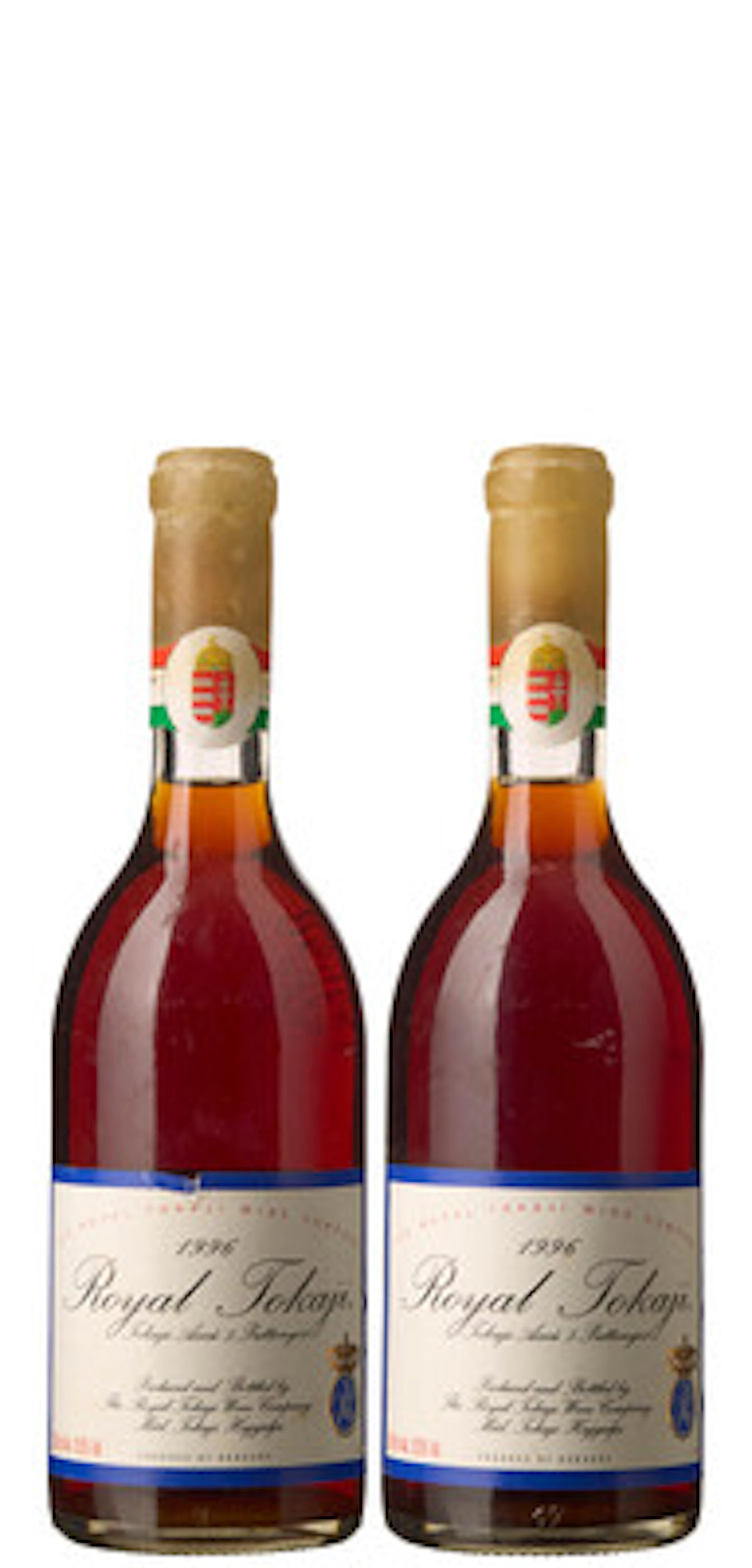 2 x 0,5 l Tokaji Aszu 5 Puttonyos 1996, Royal Tokaji