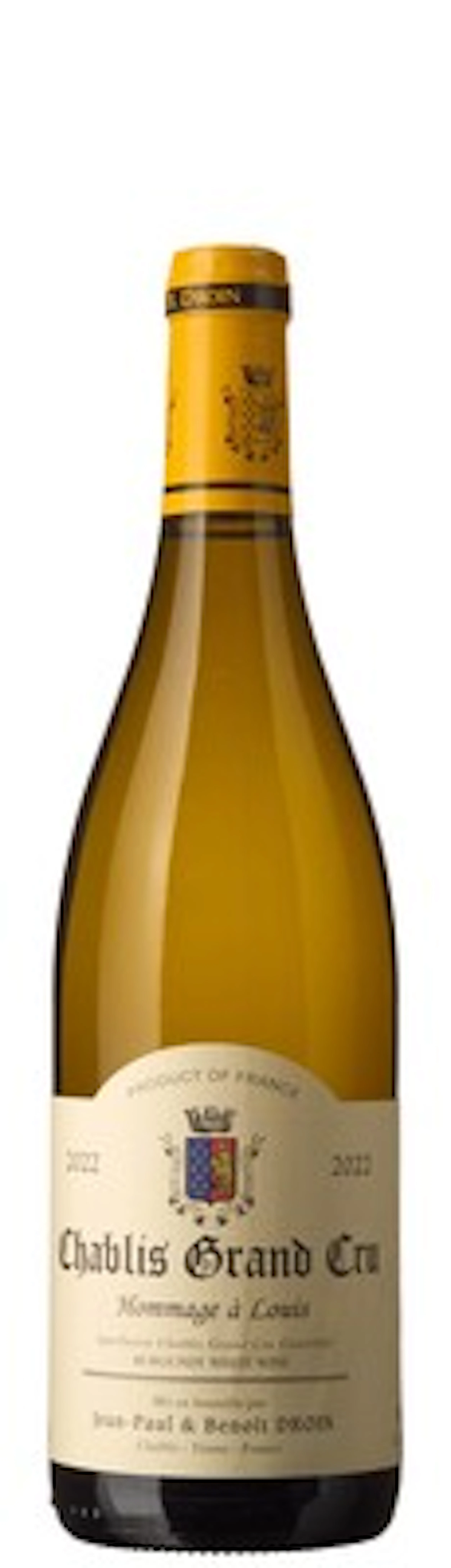 1 x Chablis Grand Cru Hommage a Louis 2022, Jean-Paul & Benoit Droin