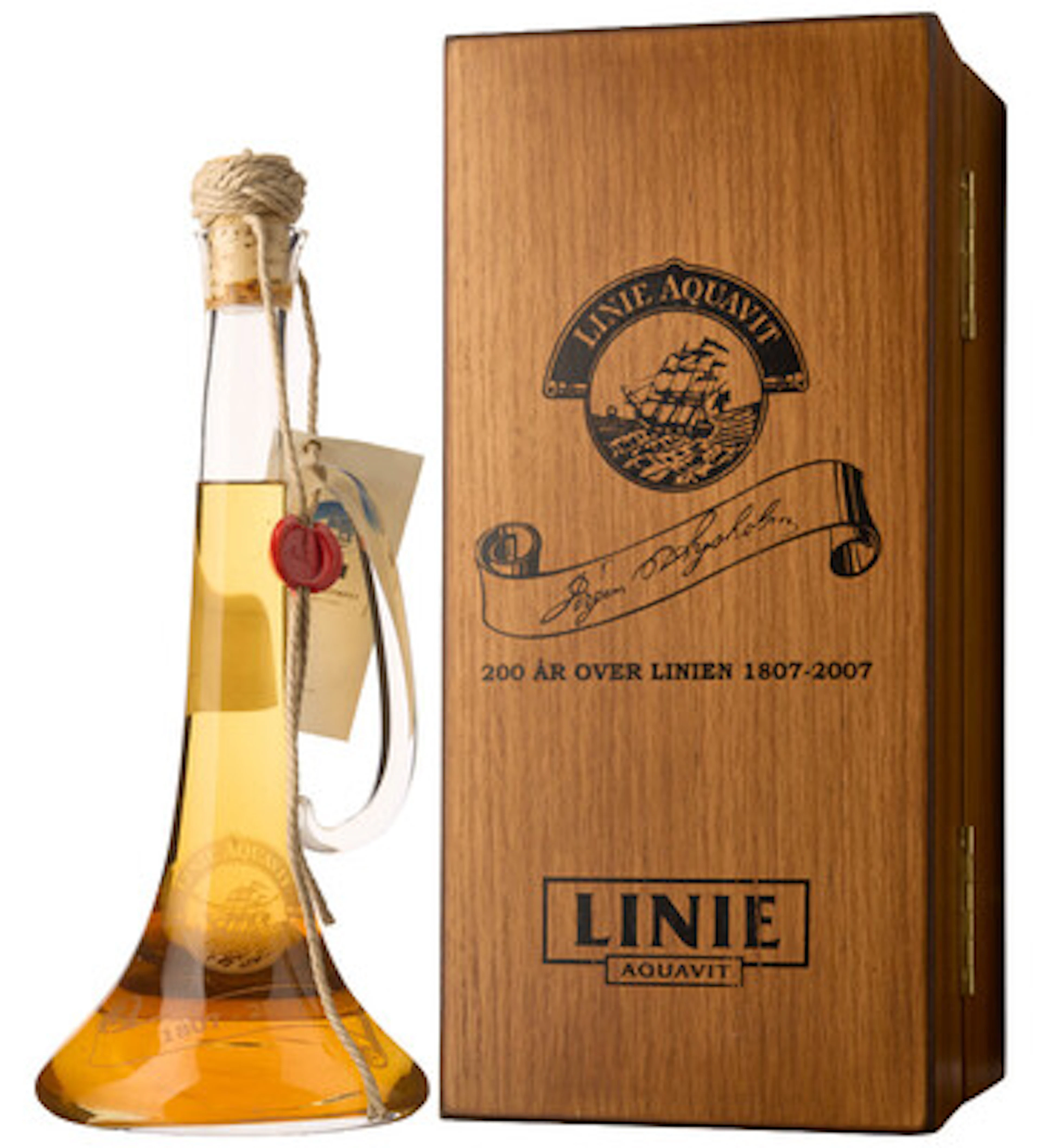 1 x 0,5 l Lysholm Linie Aquavit Trompet Jubilee 1807-2007, Arcus (OWC)
