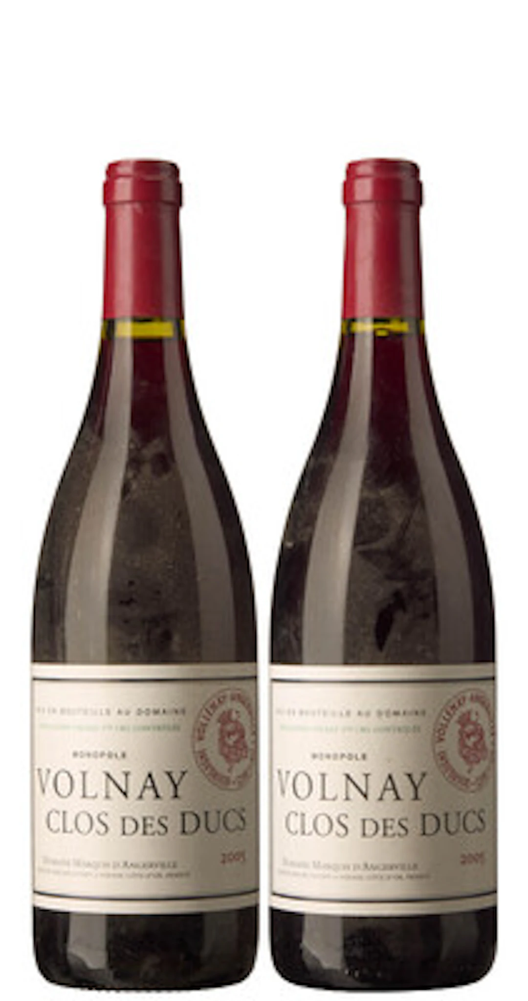 2 x Volnay 1er Cru Clos des Ducs 2005, Marquis d'Angerville