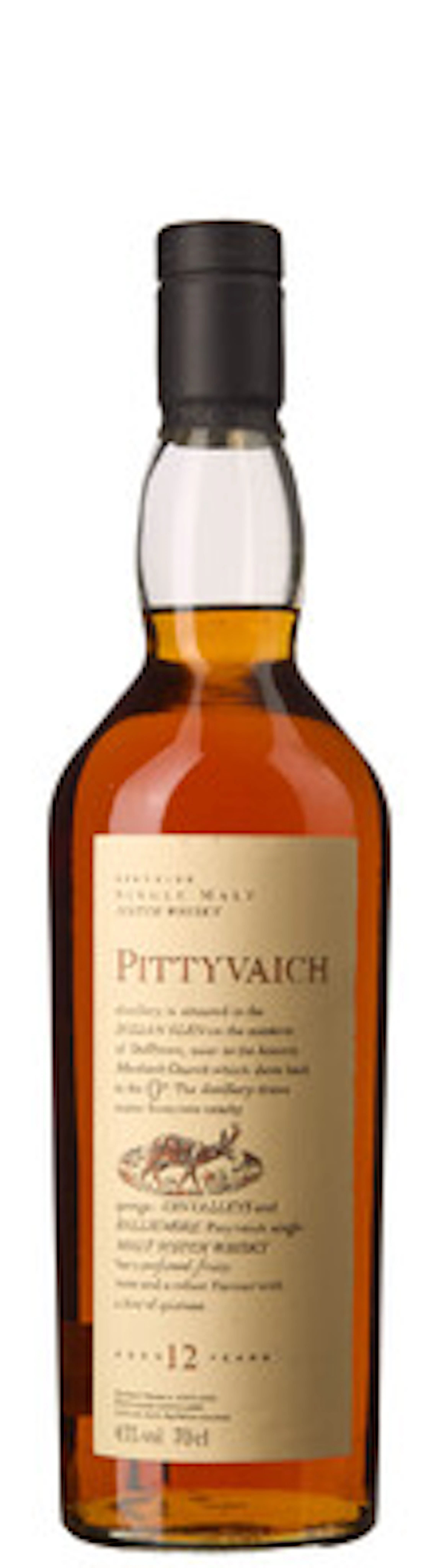 1 x Pittyvaich Speyside Single Malt Scotch Whisky Flora & Fauna Aged 12 Years