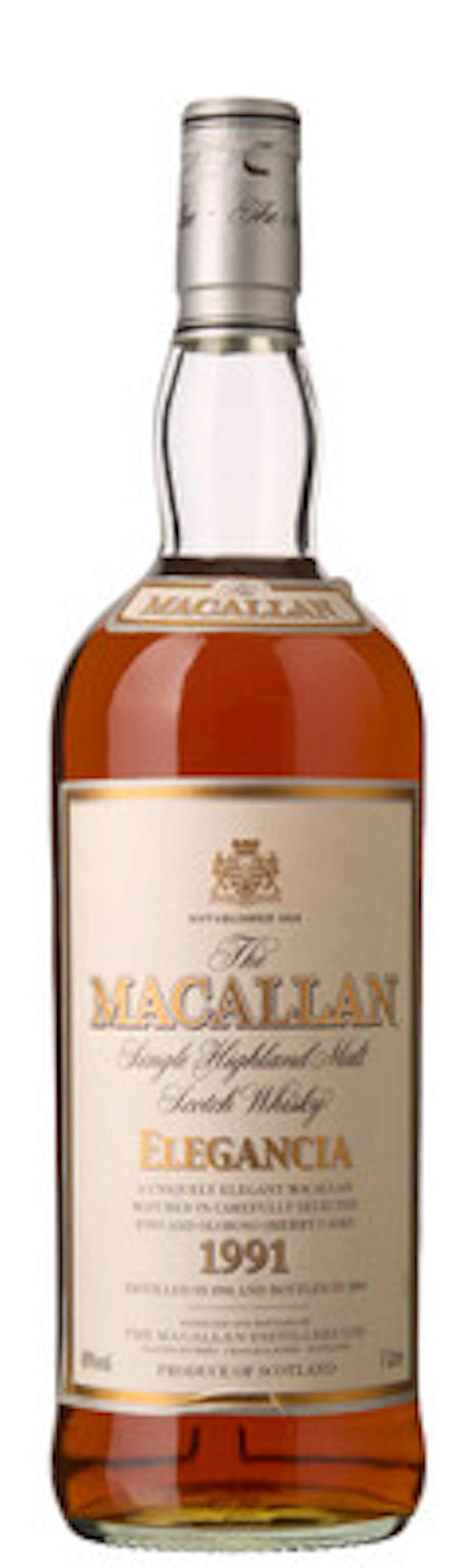 1 x 1 l The Macallan Single Highland Malt Scotch Whisky Elegancia