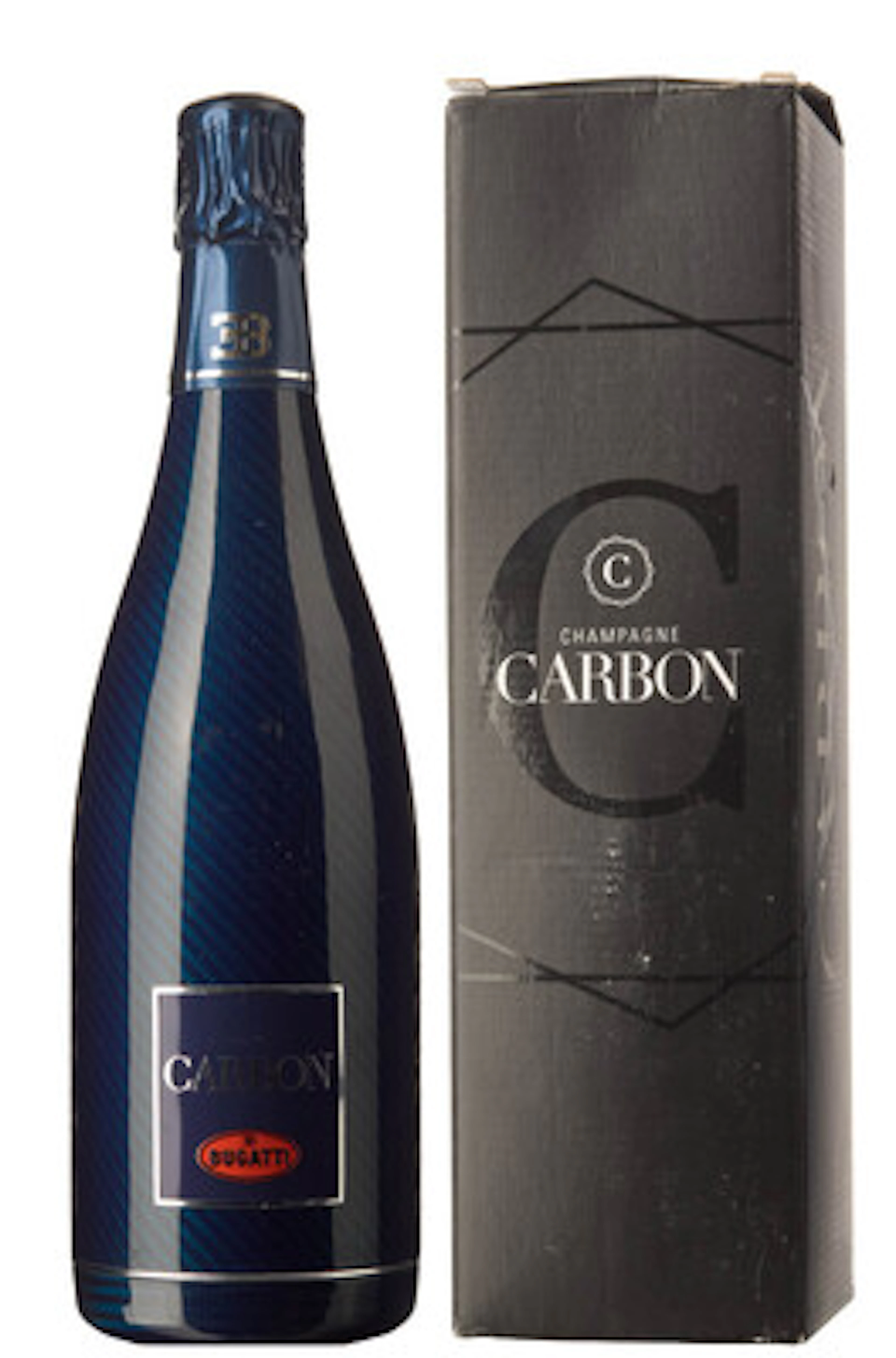 1 x Champagne EB.01 Bugatti Millesime 2002, Carbon (OCB)