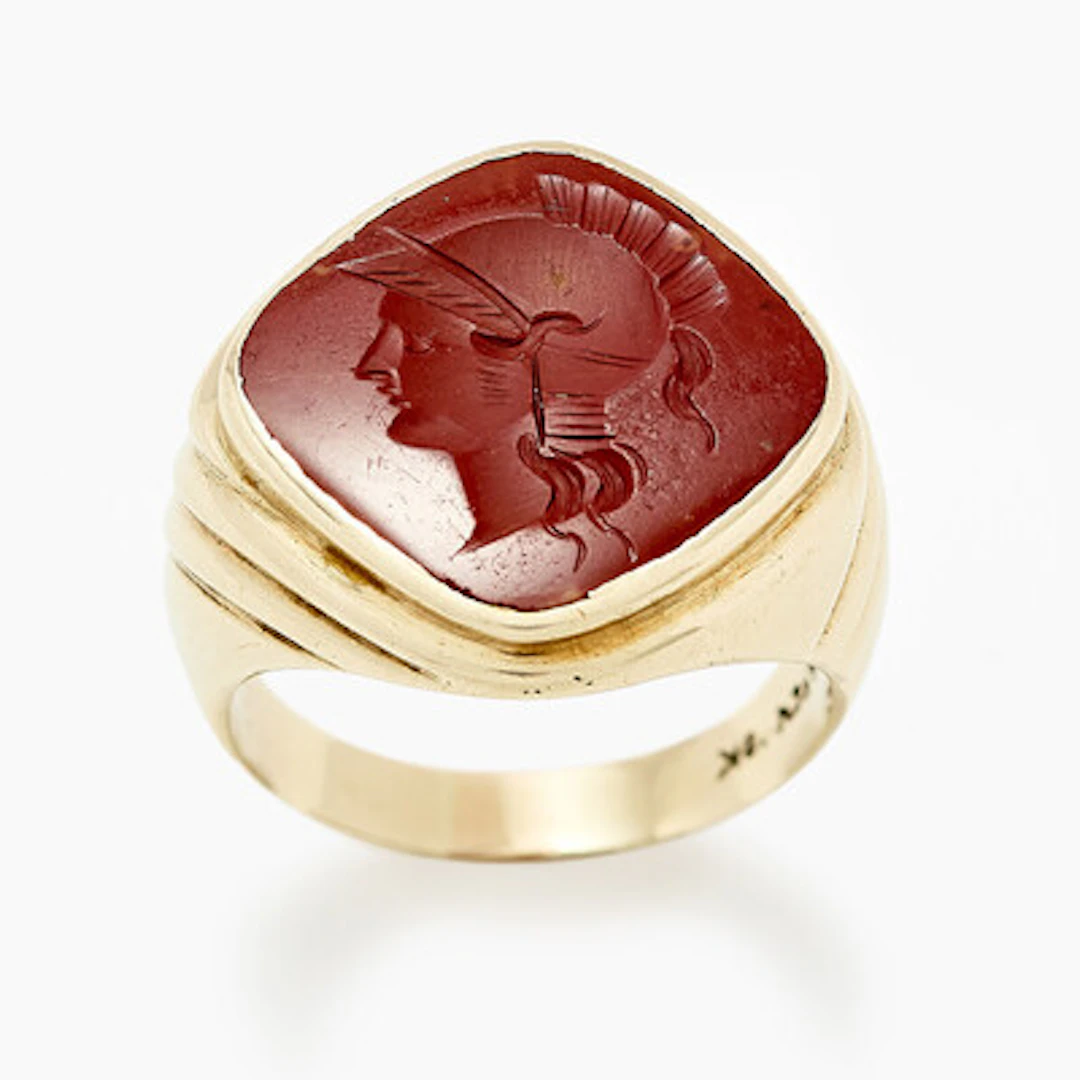 Ring med signet