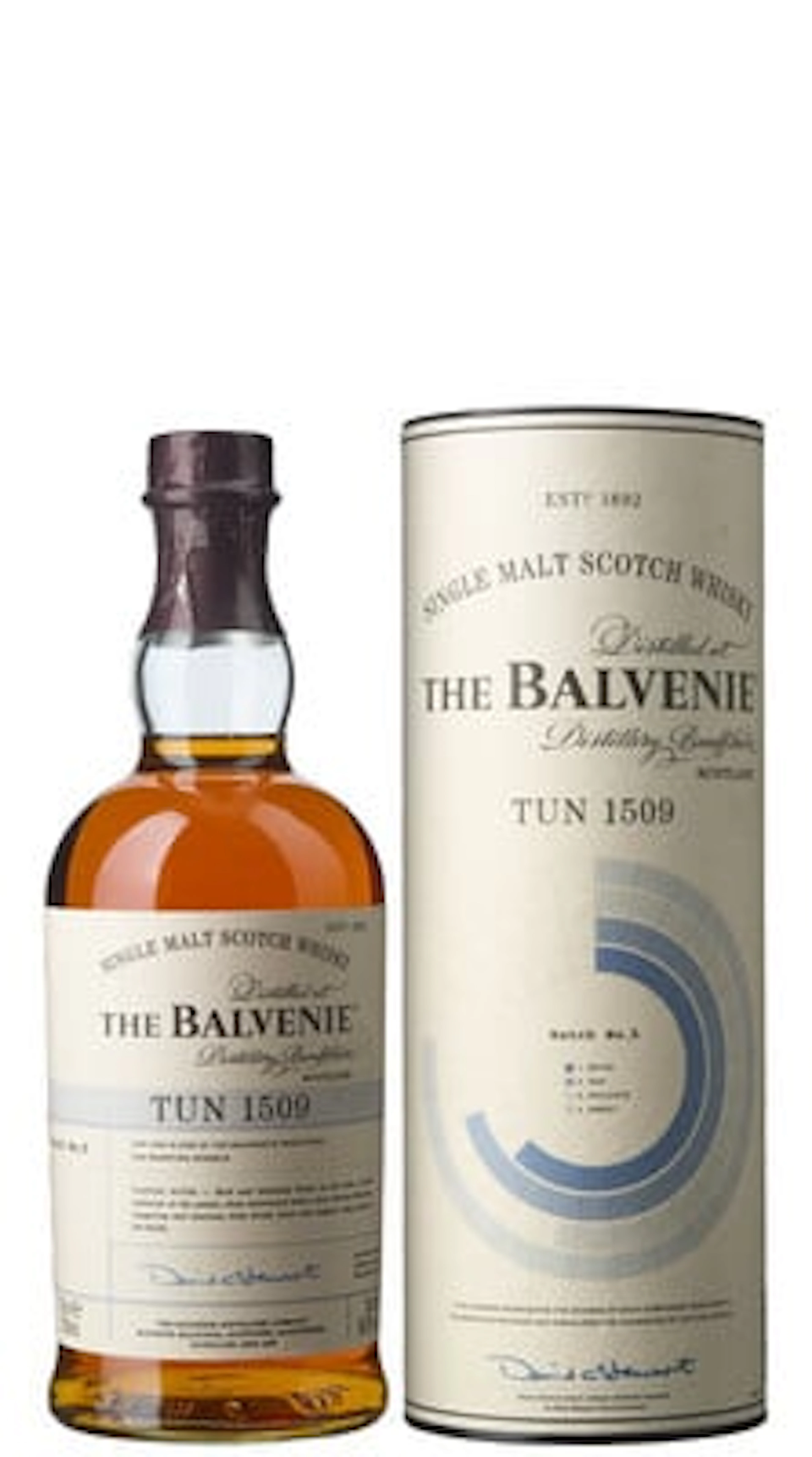 1 x The Balvenie Single Malt Scotch Whisky TUN 1509 Batch No.5 (OCB)