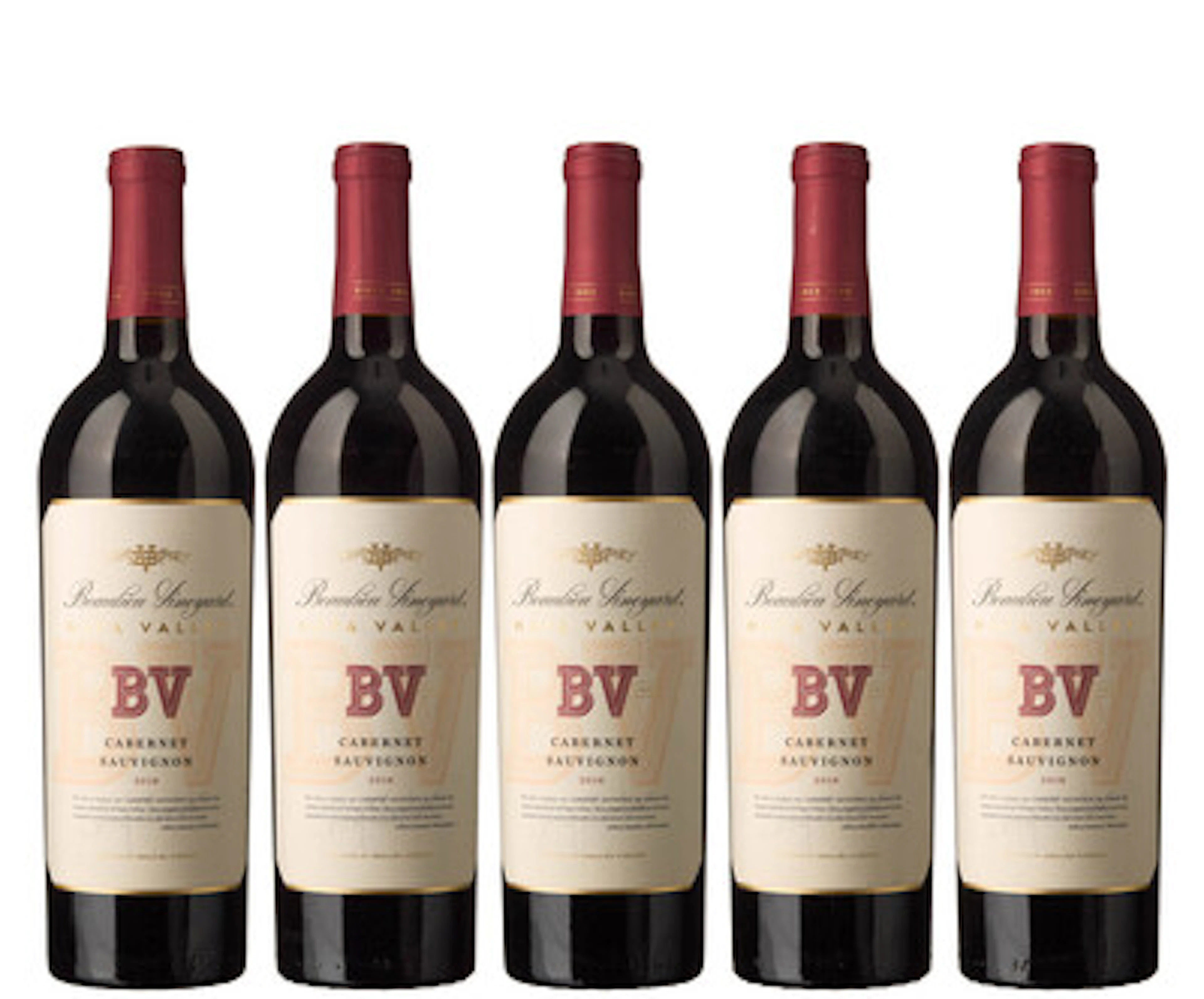 5 x Napa Valley Cabernet Sauvignon 2016, Beaulieu Vineyard